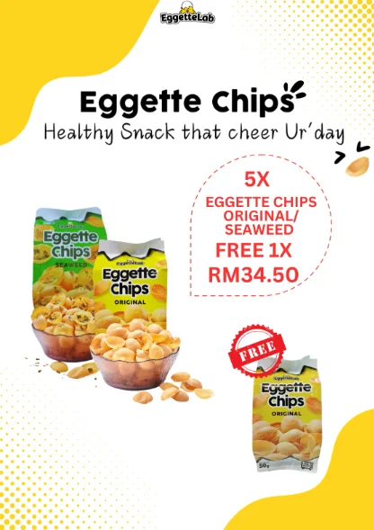 BUY 5 FREE 1 EGGETTE CHIPS