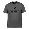 ADDICTED TO TRAVEL UNISEX T-SHIRT