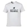 ADDICTED TO TRAVEL UNISEX T-SHIRT