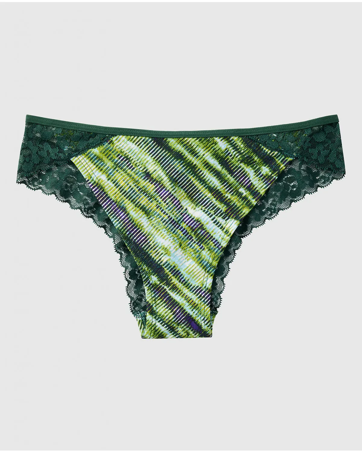 REMIX COTTON - ENCHANTED FOREST GLITCHY STRIPE