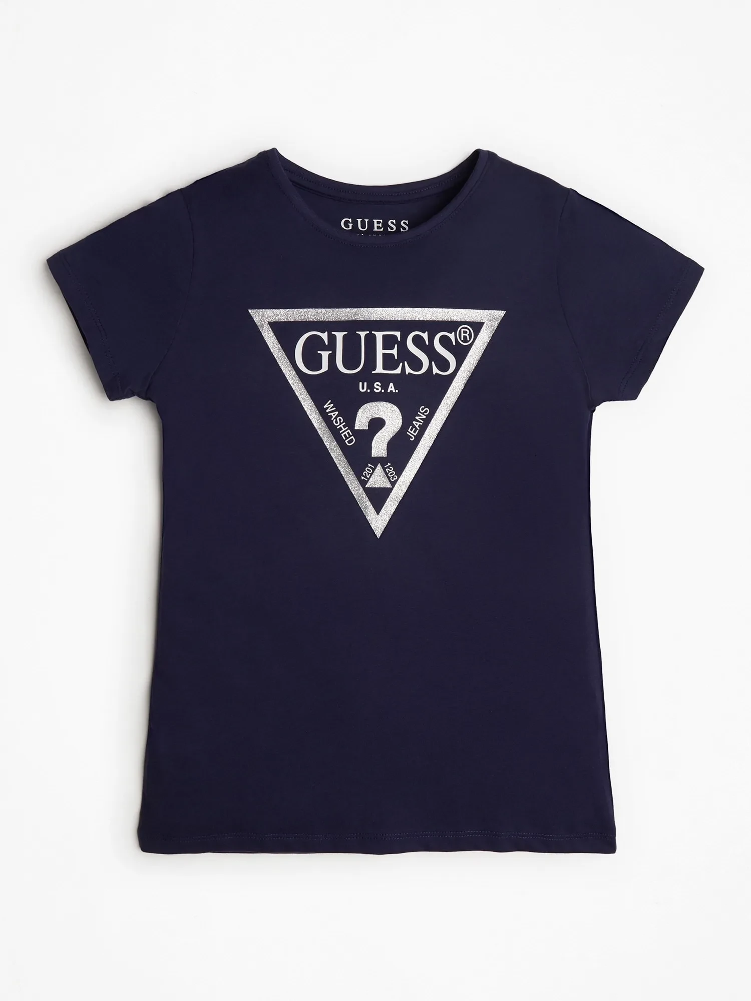TRIANGLE LOGO T-SHIRT - DECK BLUE