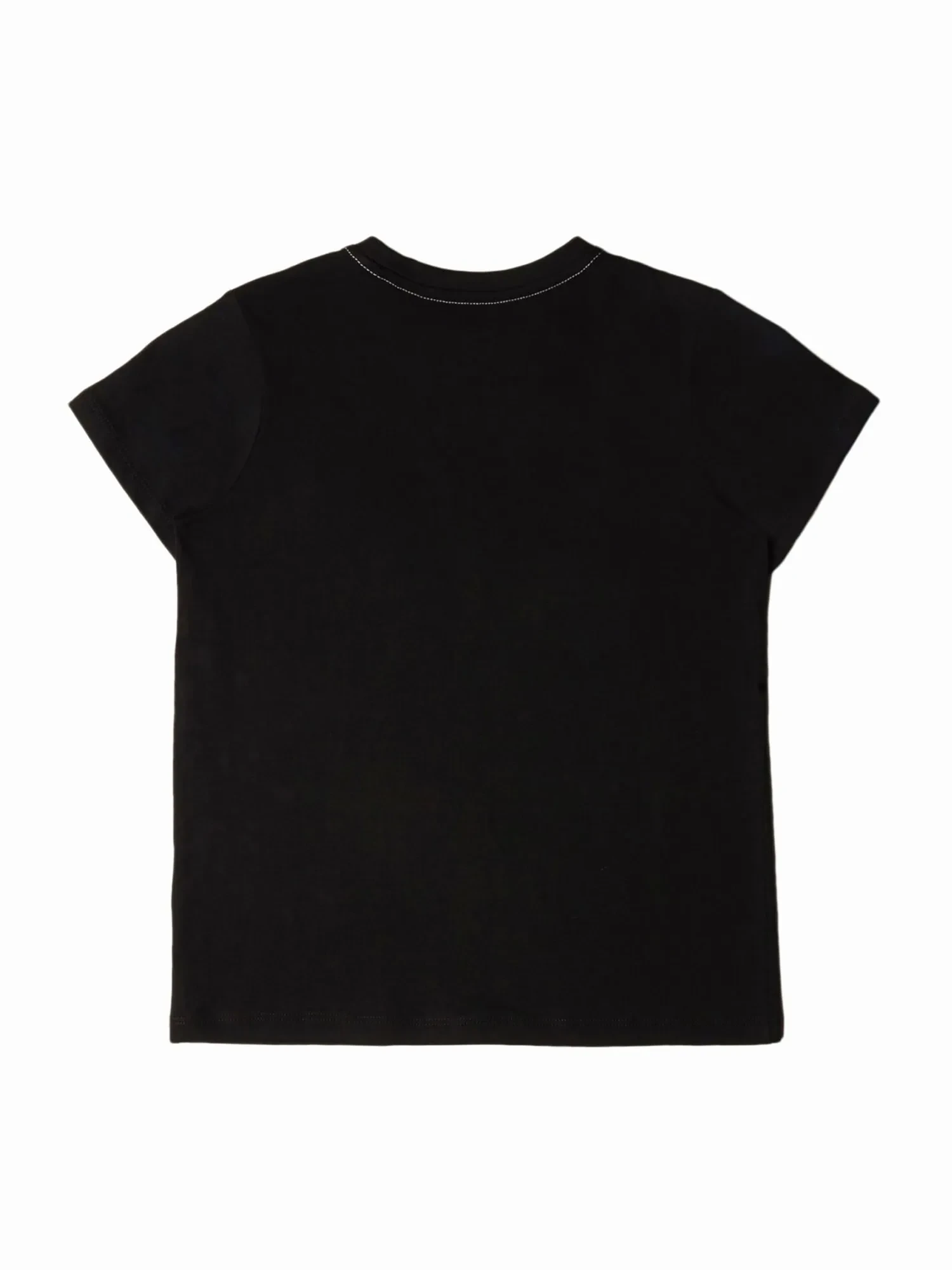 TRIANGLE LOGO T-SHIRT - JET BLACK