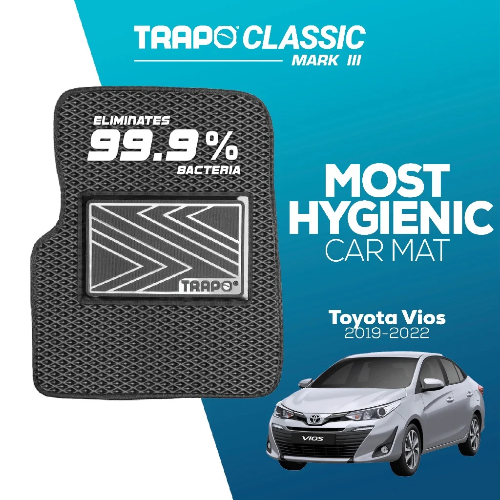 TRAPO CLASSIC CAR MAT TOYOTA VIOS (2019-PRESENT)