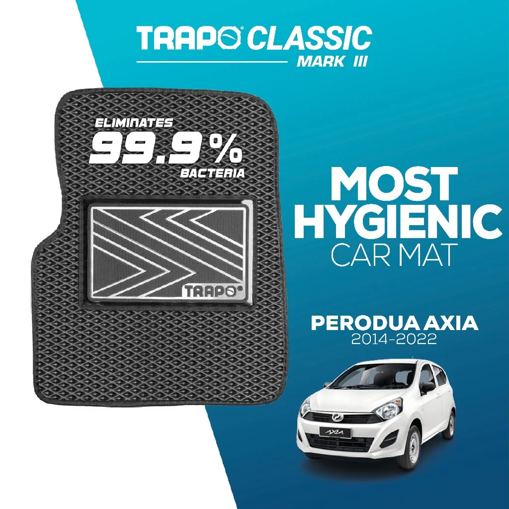 TRAPO CLASSIC CAR MAT PERODUA AXIA (2014-2022)