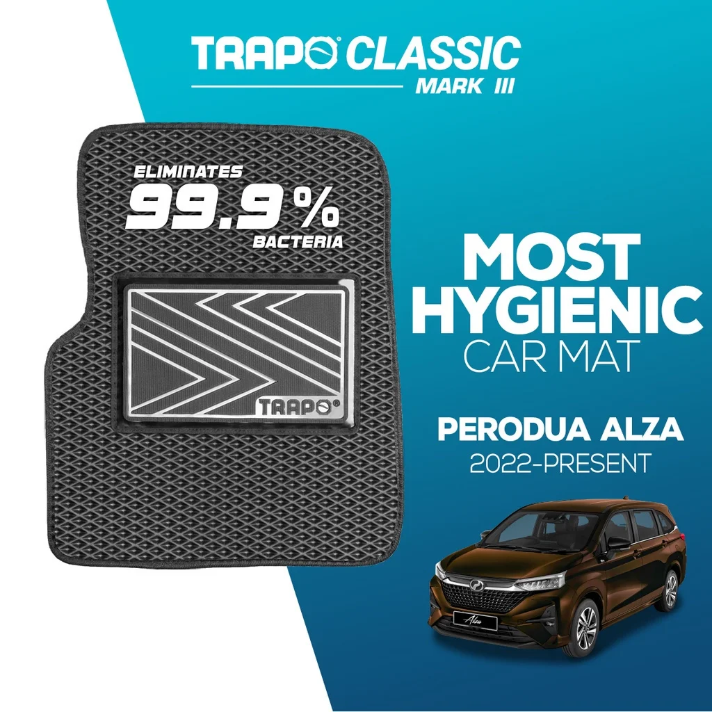 TRAPO CLASSIC CAR MAT PERODUA ALZA (2022-PRESENT)