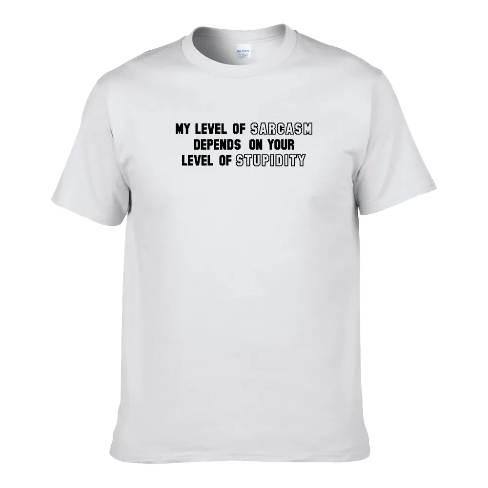 LEVEL OF SARCASM UNISEX T-SHIRT