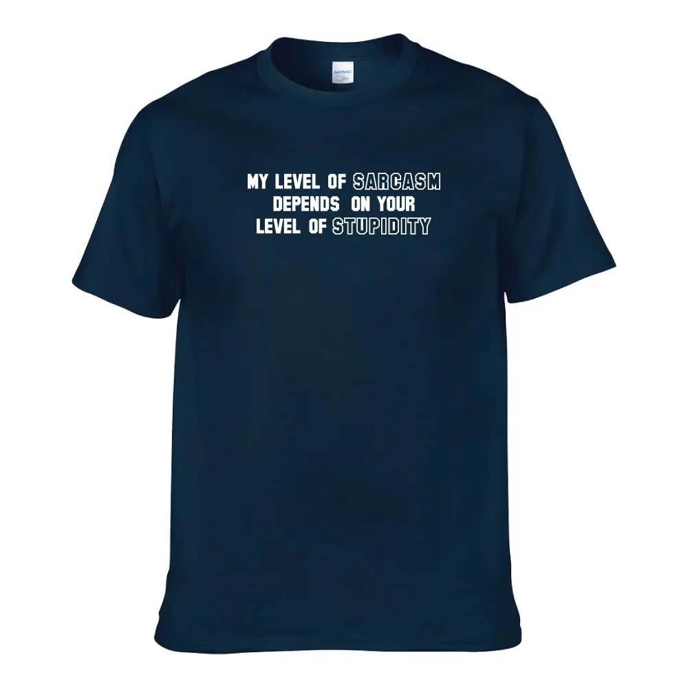 LEVEL OF SARCASM UNISEX T-SHIRT
