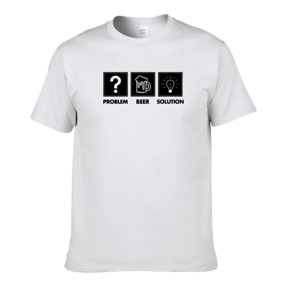 PROBLEM BEER SOLVED UNISEX T-SHIRT