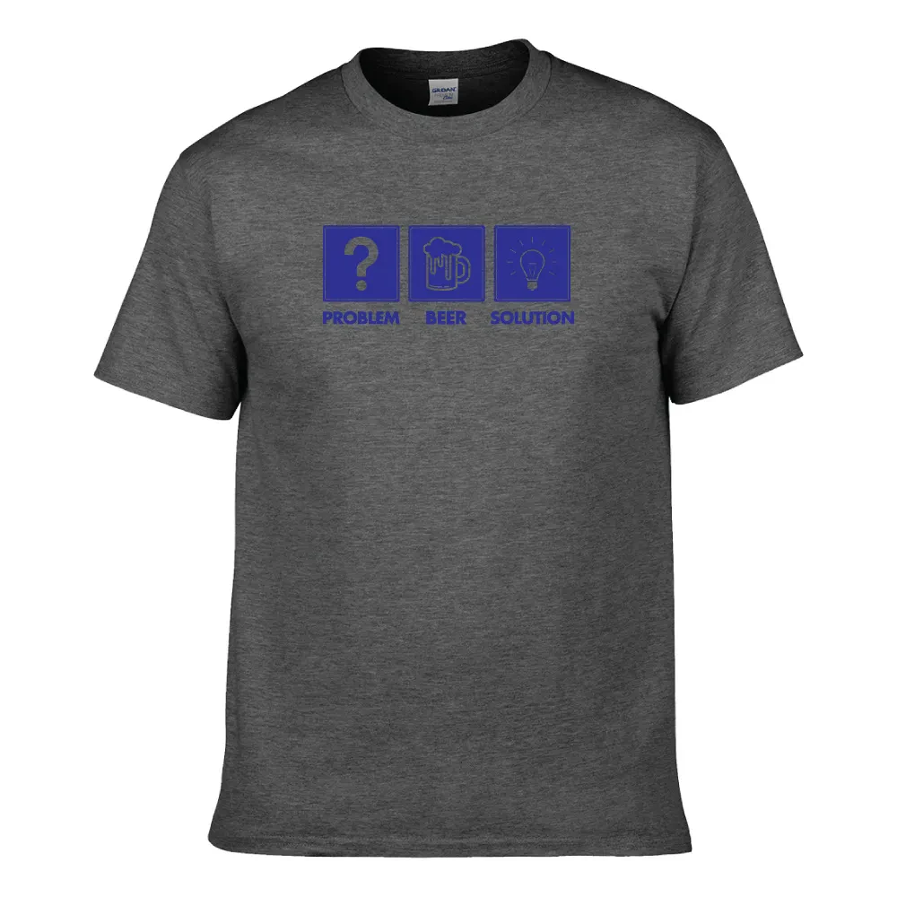 PROBLEM BEER SOLVED UNISEX T-SHIRT
