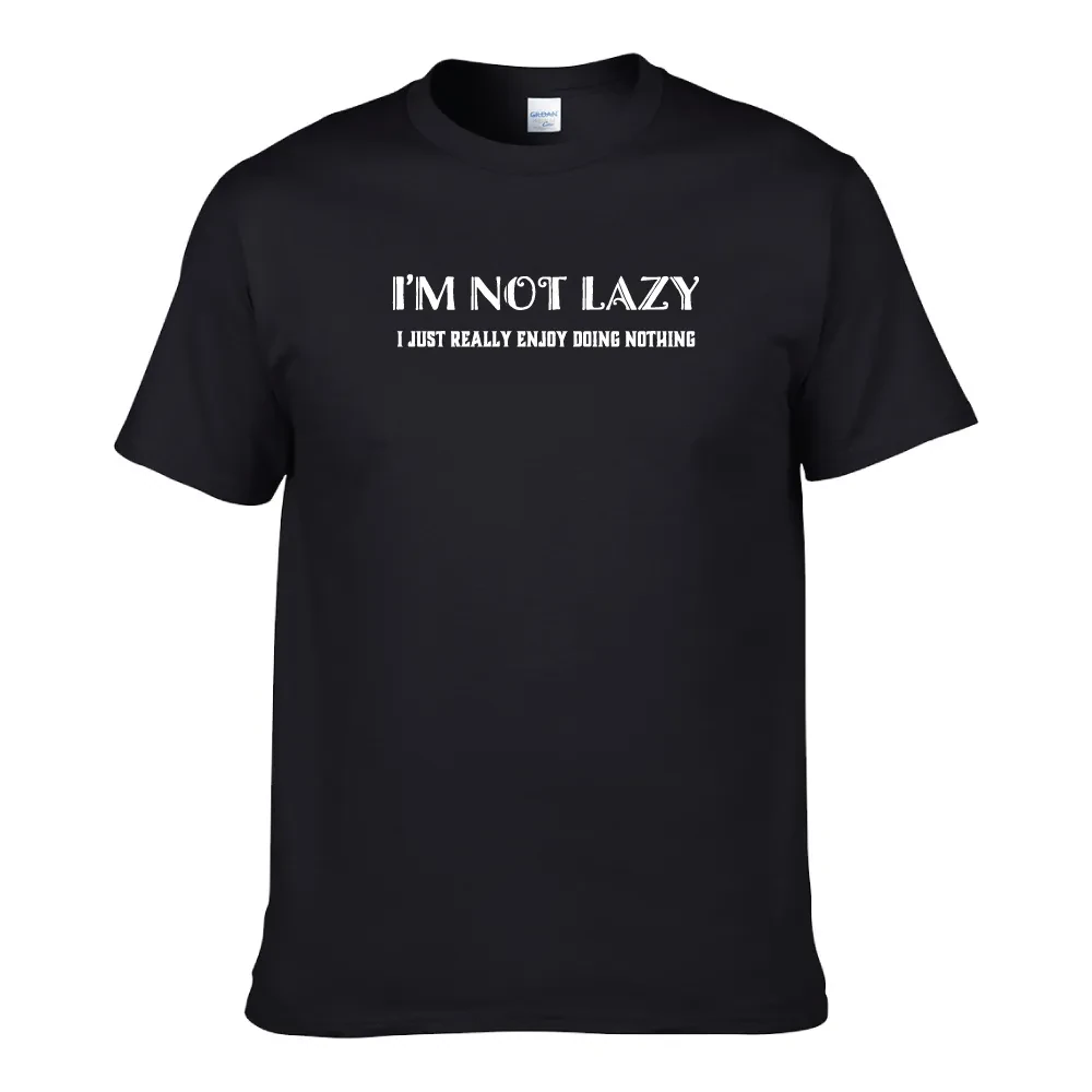 I'M NOT LAZY UNISEX T-SHIRT