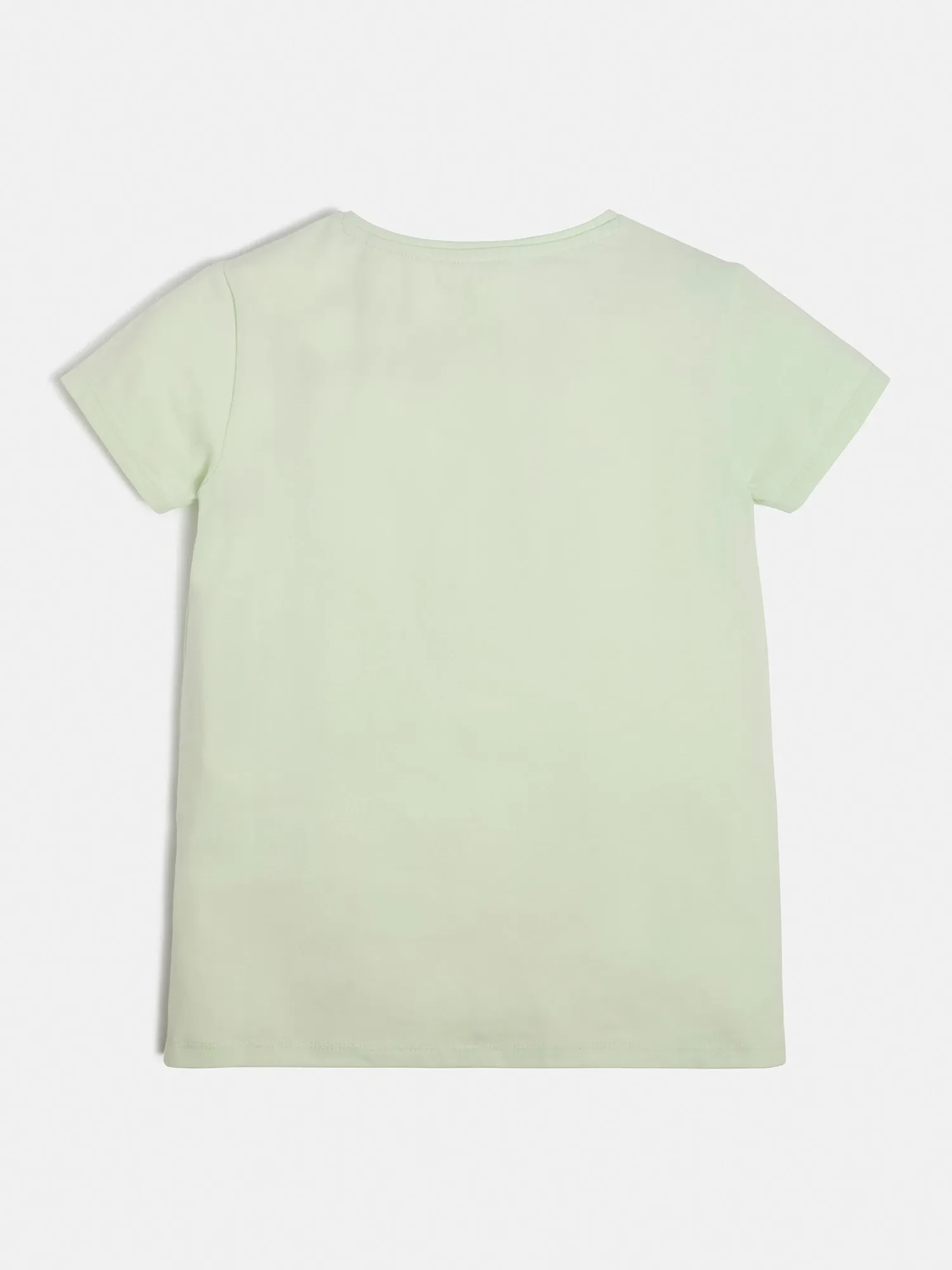 JUNIOR GIRL-FRONT LOGO T-SHIRT - OCEAN MINT