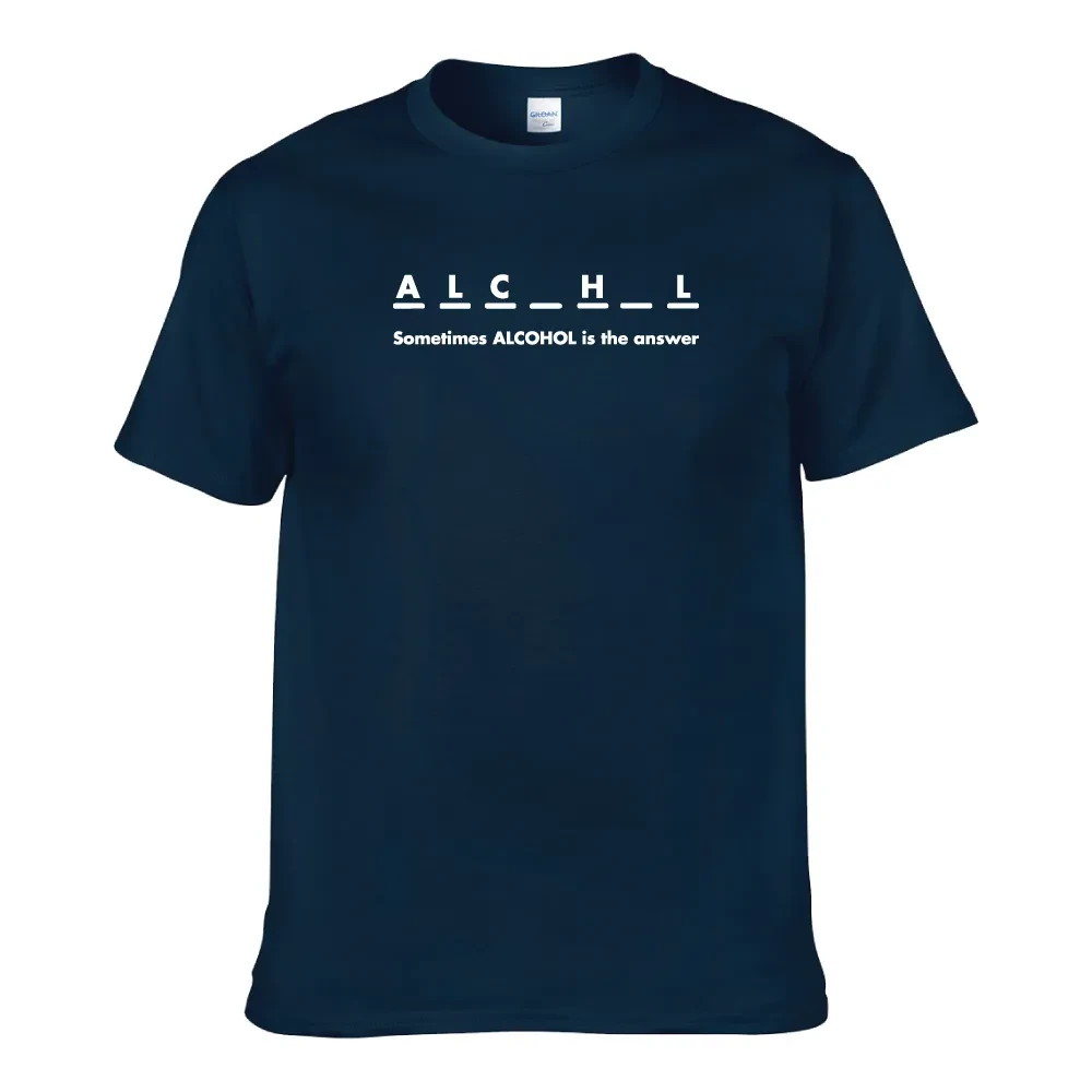 SOMETIMES ALCOHOL IS THE ANSWER UNISEX T-SHIRT