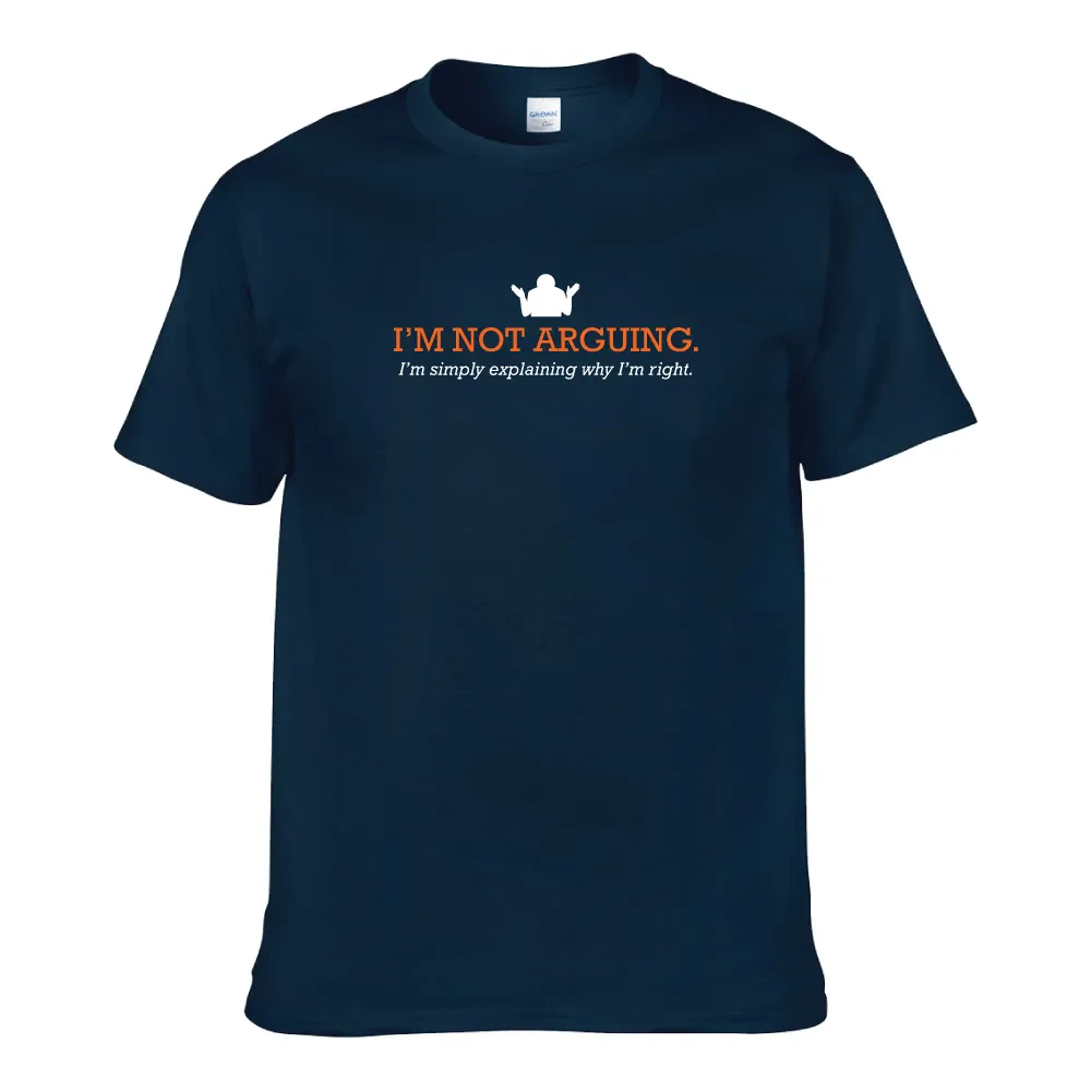 I AM NOT ARGUING UNISEX T-SHIRT