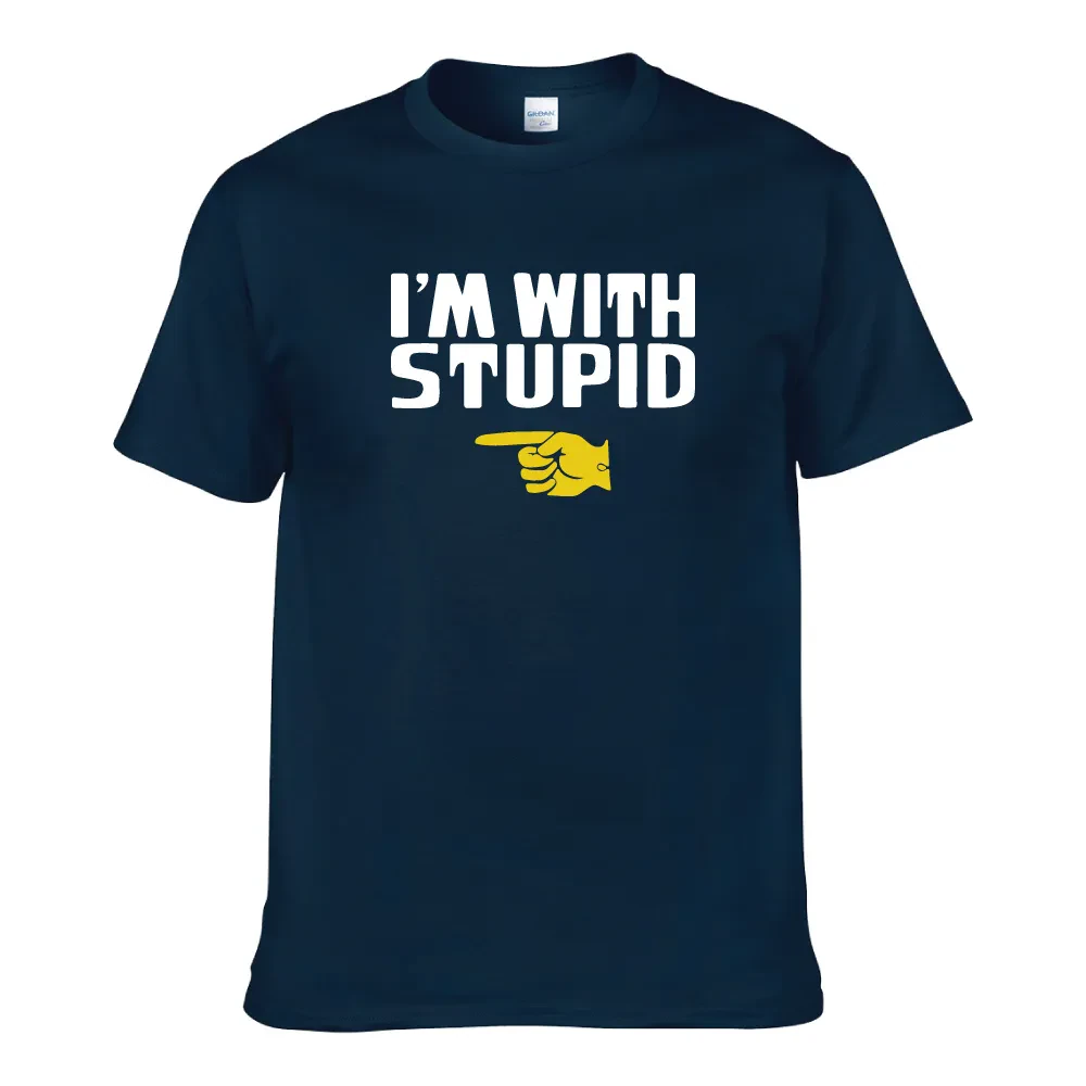I'M WITH STUPID 2020 UNISEX T-SHIRT