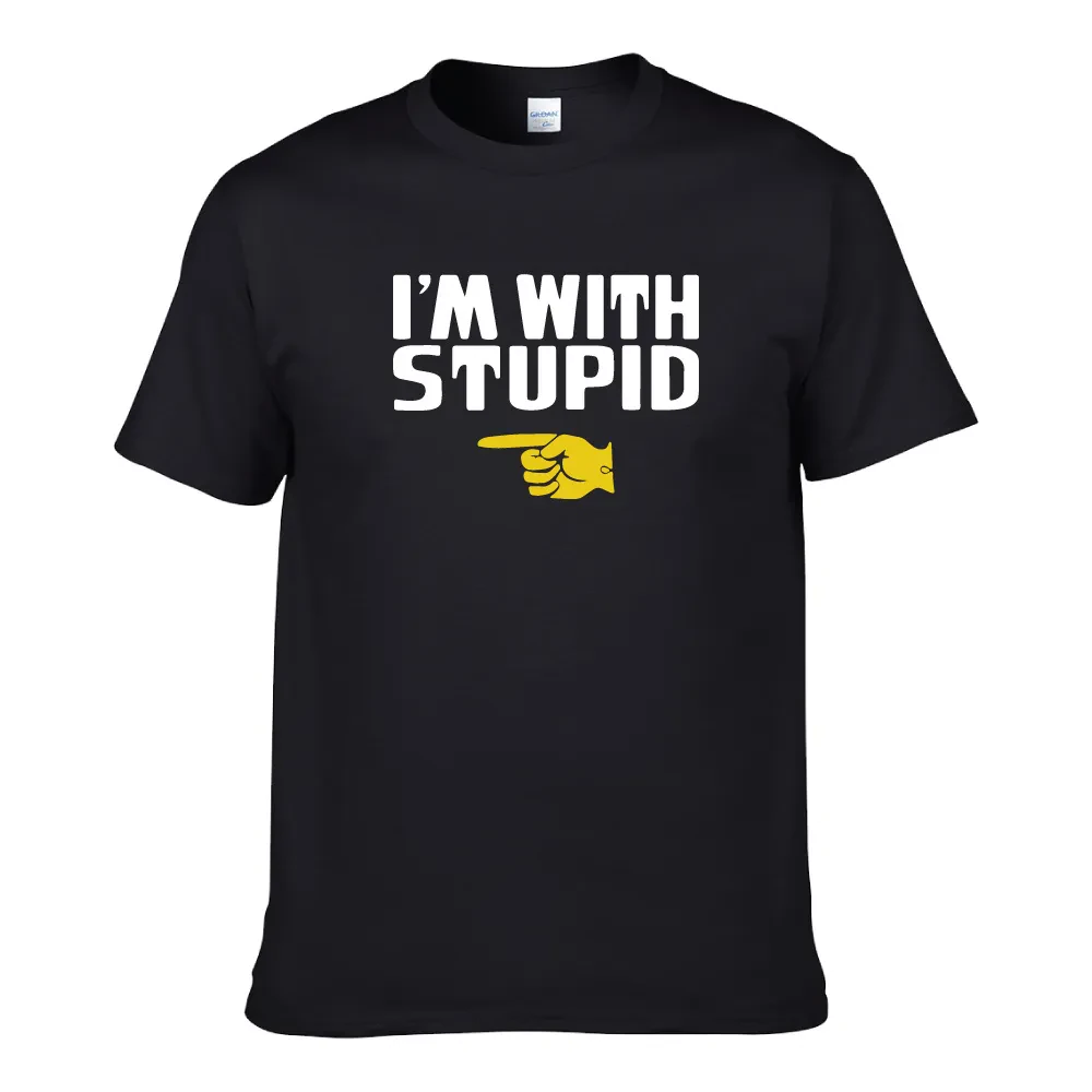 I'M WITH STUPID 2020 UNISEX T-SHIRT