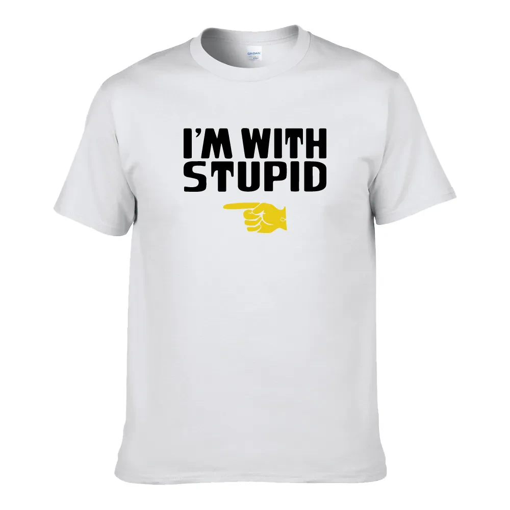 I'M WITH STUPID 2020 UNISEX T-SHIRT