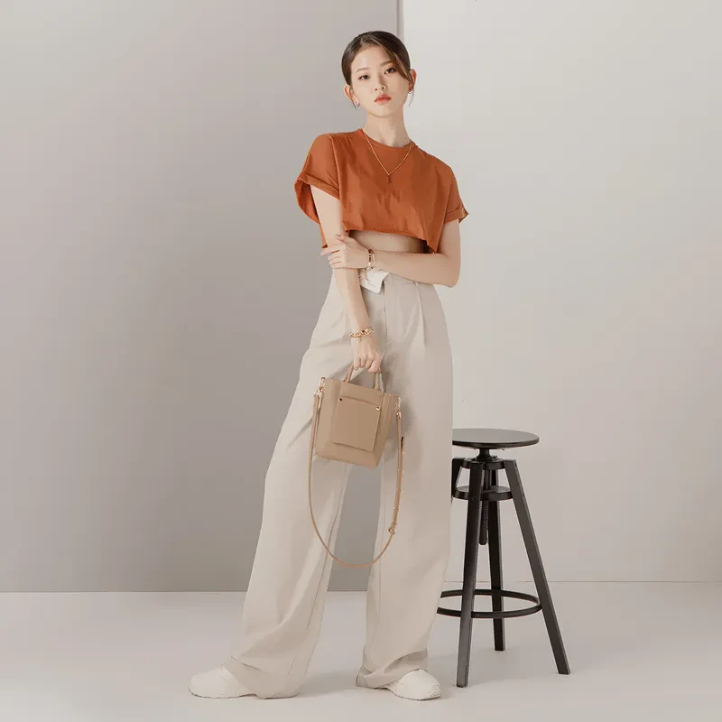 NICOLA MINI TOTE - LIGHT MOCHA