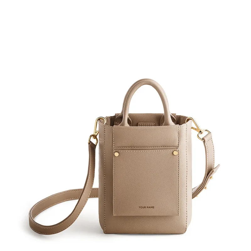 NICOLA MINI TOTE - LIGHT MOCHA