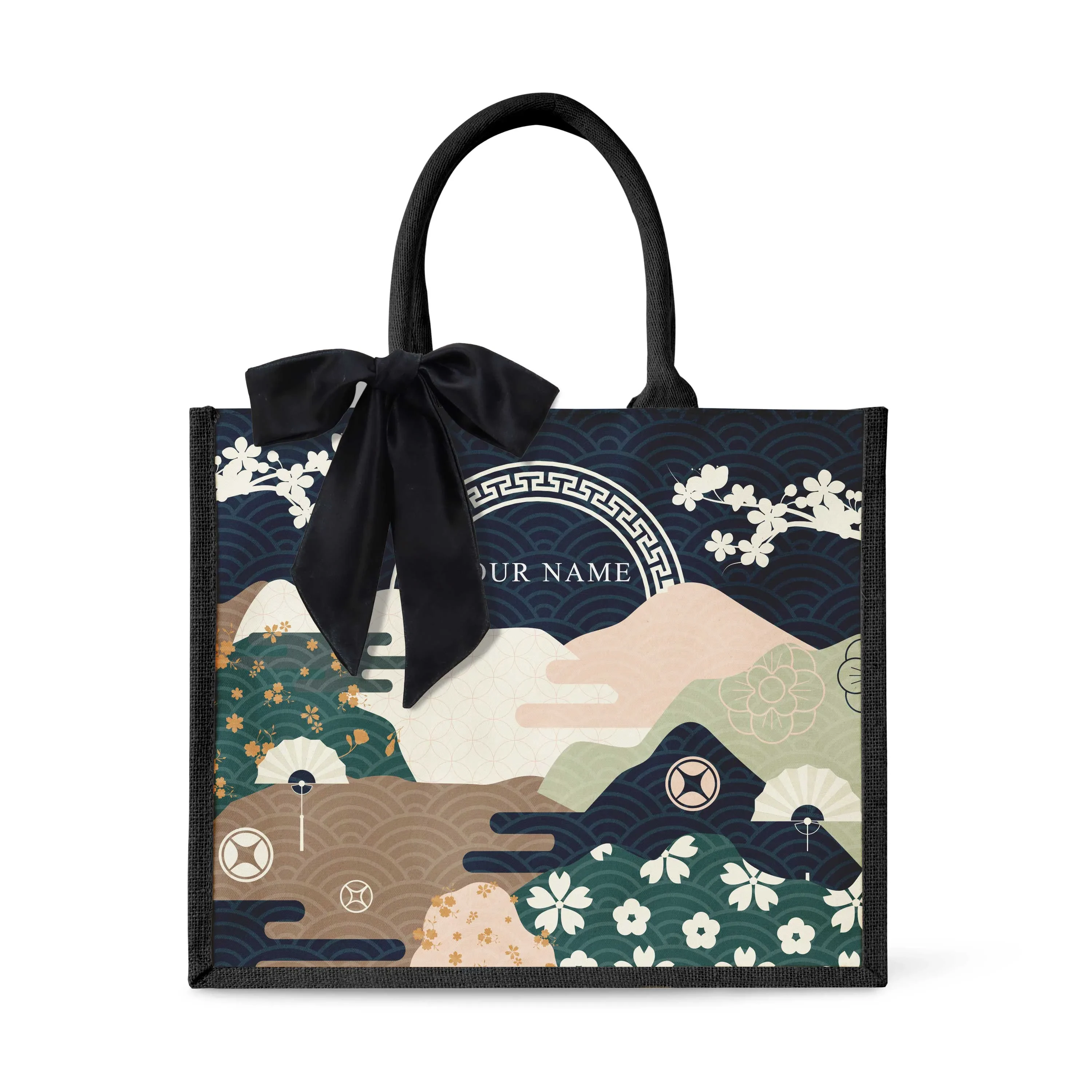 FORTUNE GARDEN SERIES TOTE BAG