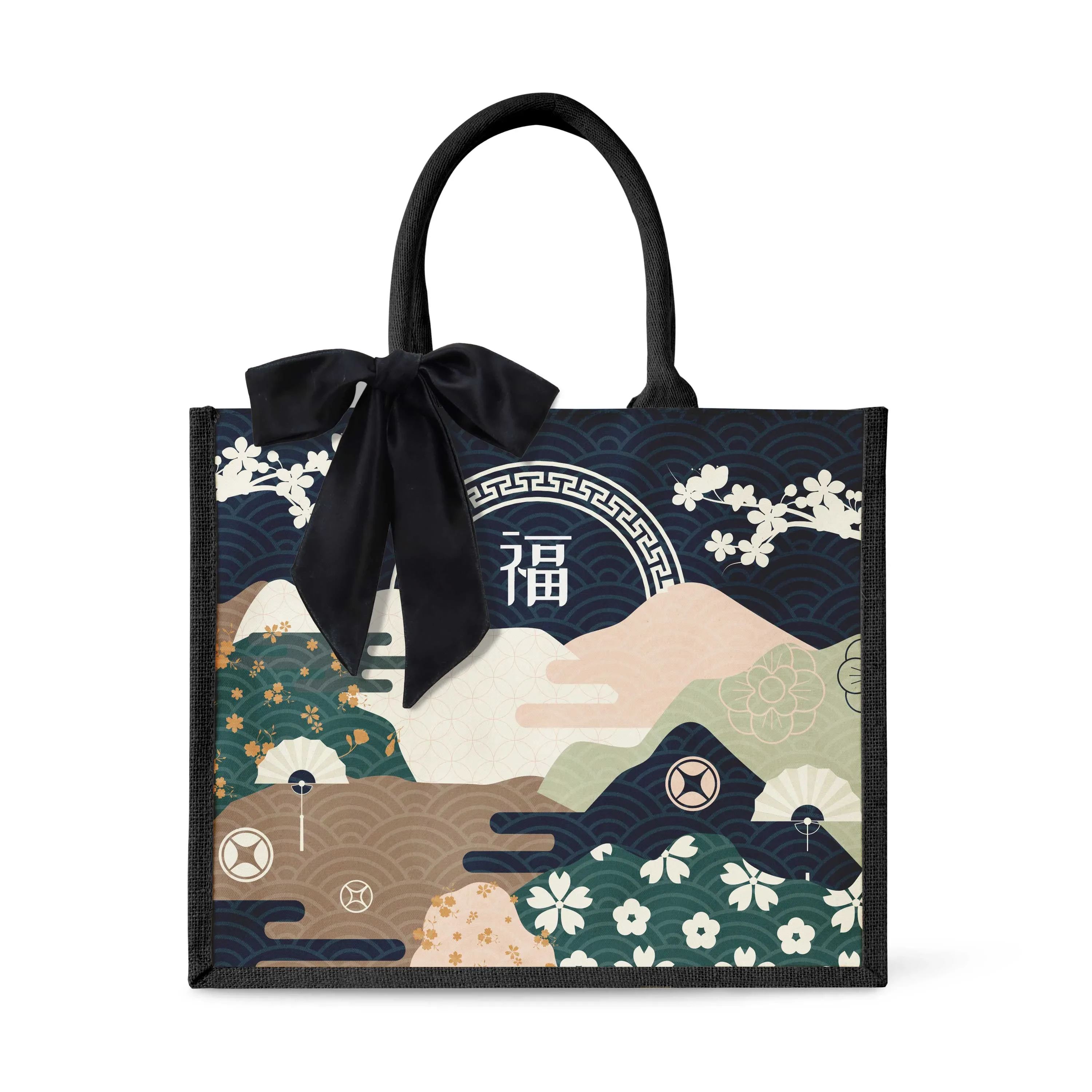 FORTUNE GARDEN SERIES TOTE BAG