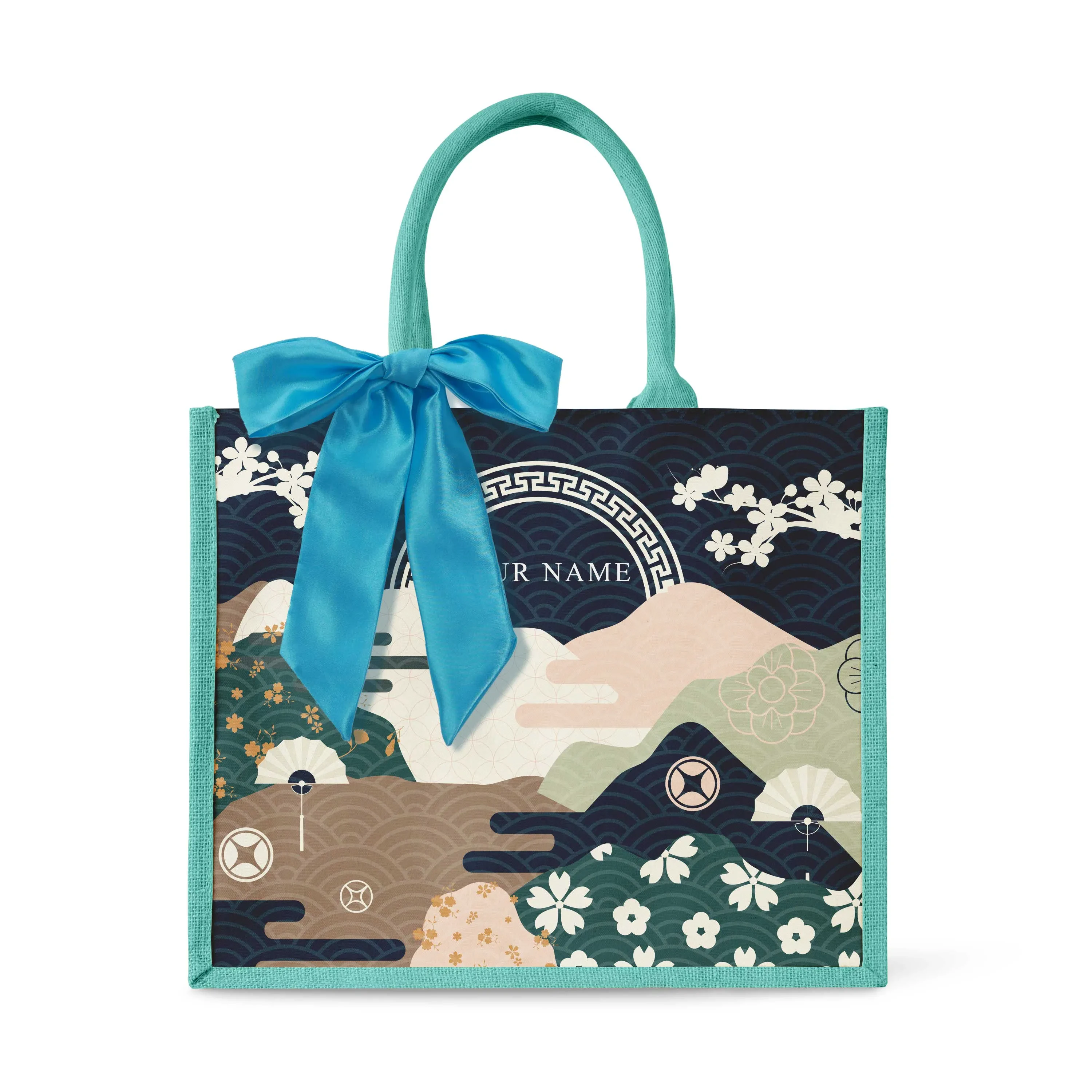 FORTUNE GARDEN SERIES TOTE BAG