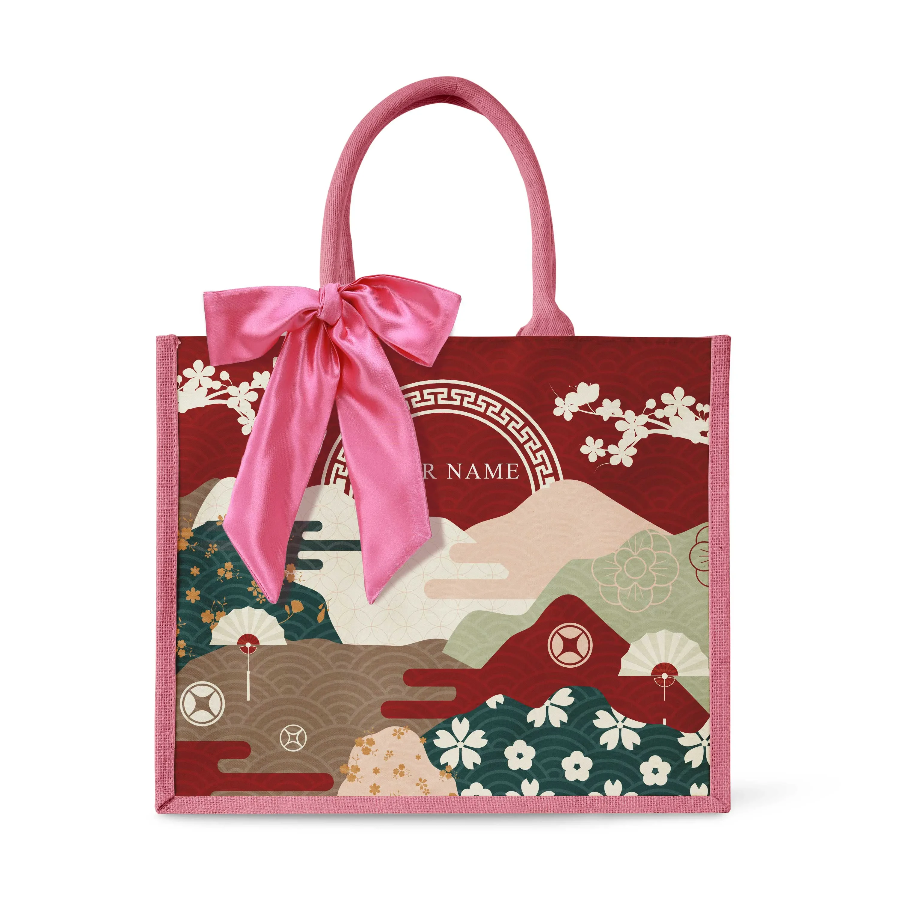 FORTUNE GARDEN SERIES TOTE BAG