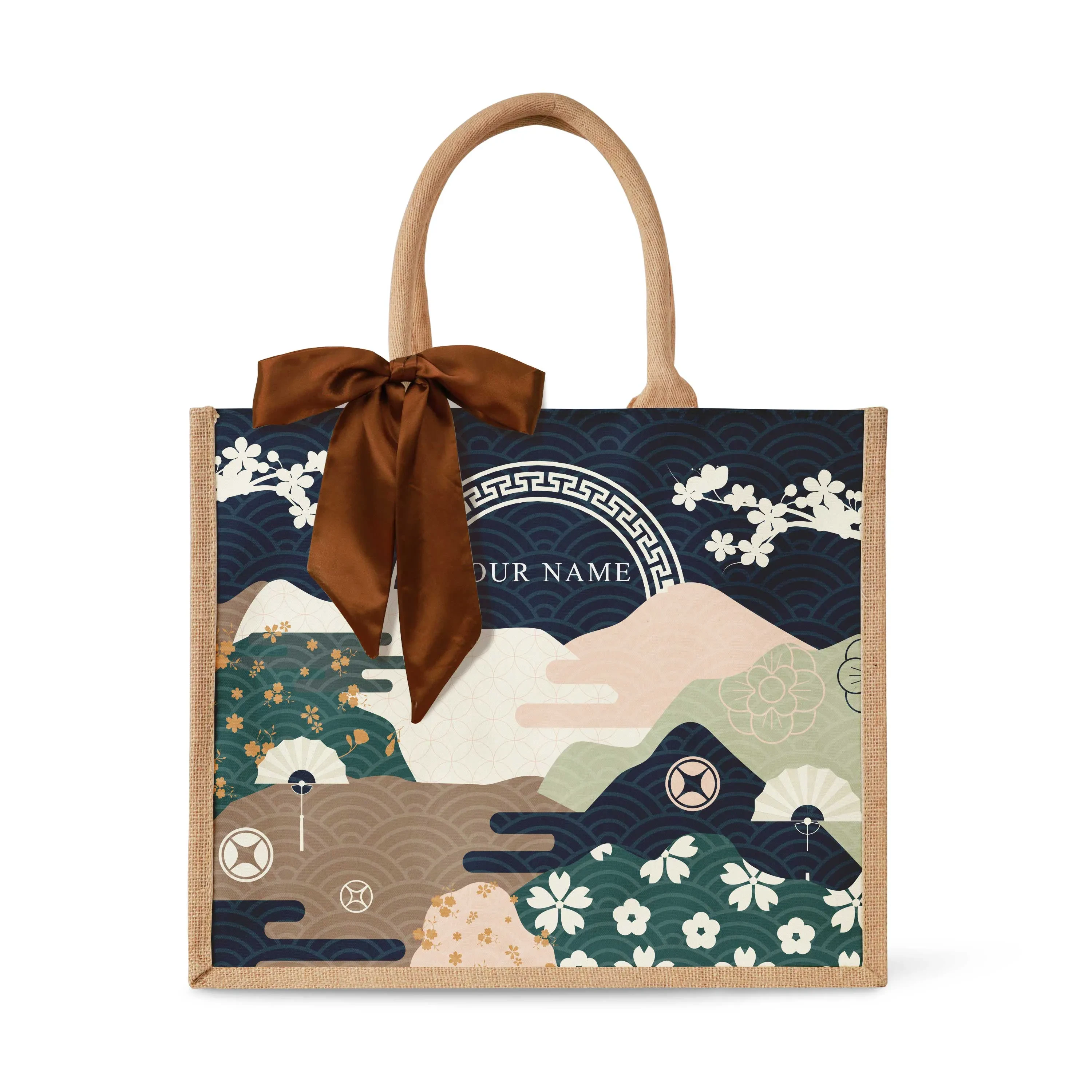 FORTUNE GARDEN SERIES TOTE BAG