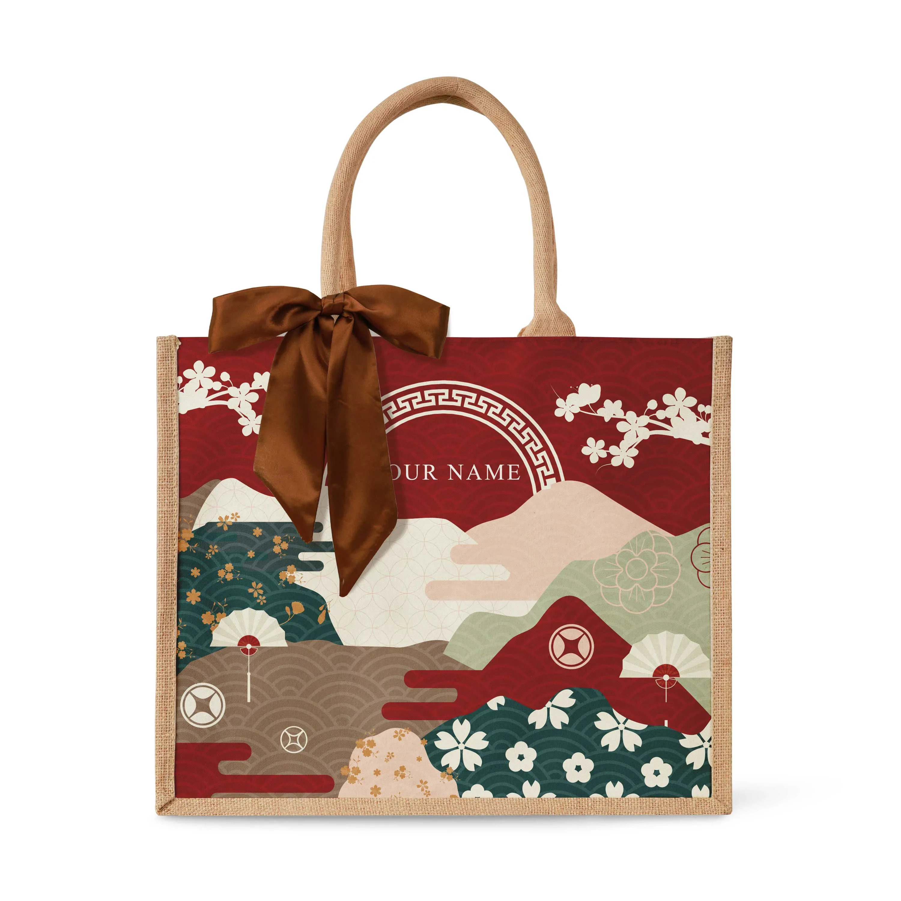 FORTUNE GARDEN SERIES TOTE BAG