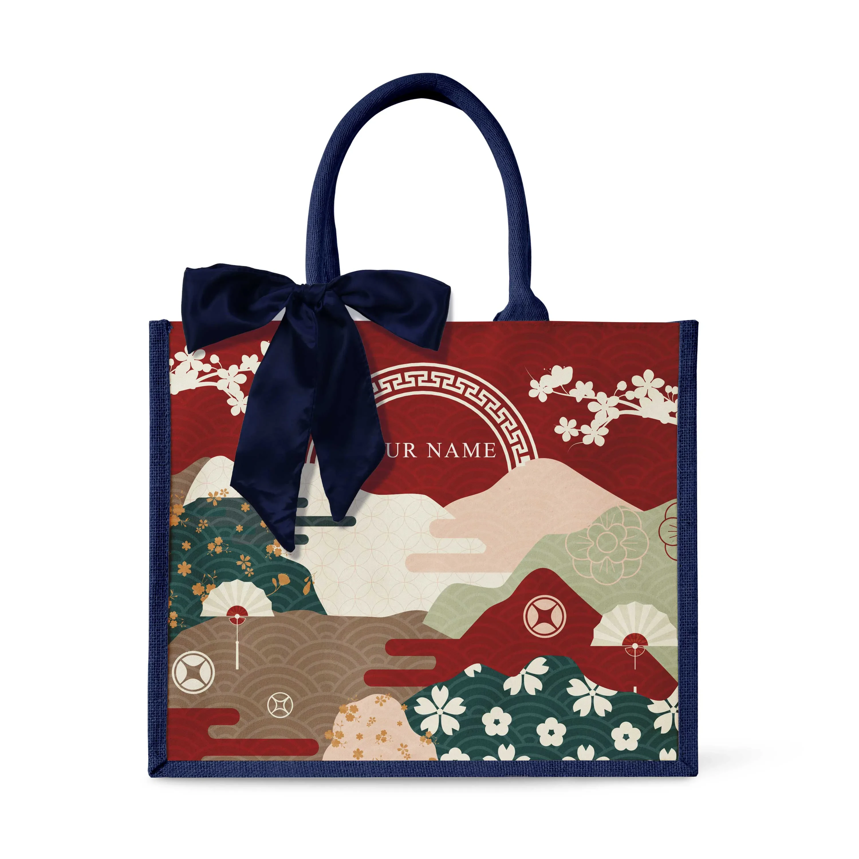 FORTUNE GARDEN SERIES TOTE BAG