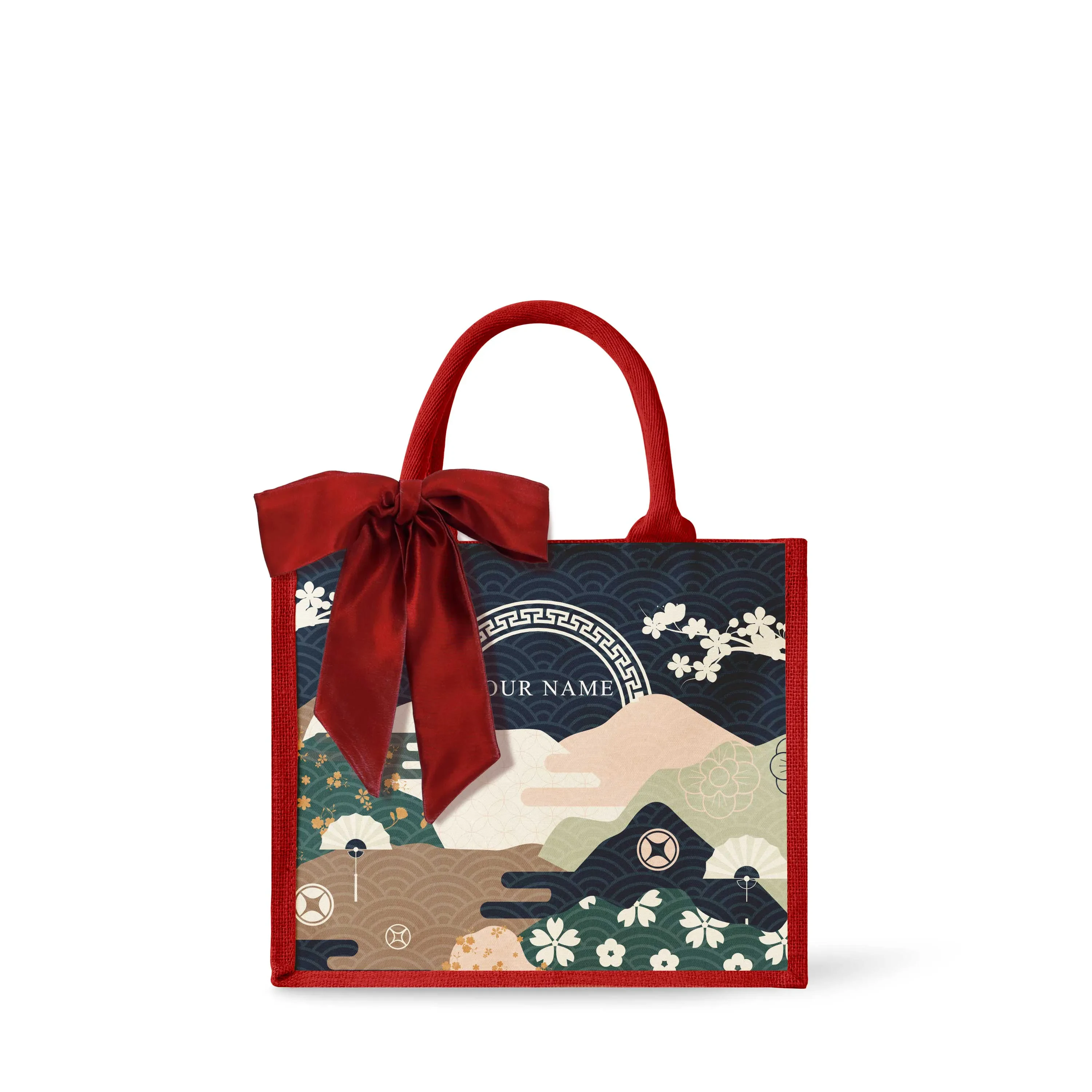 FORTUNE GARDEN SERIES TOTE BAG
