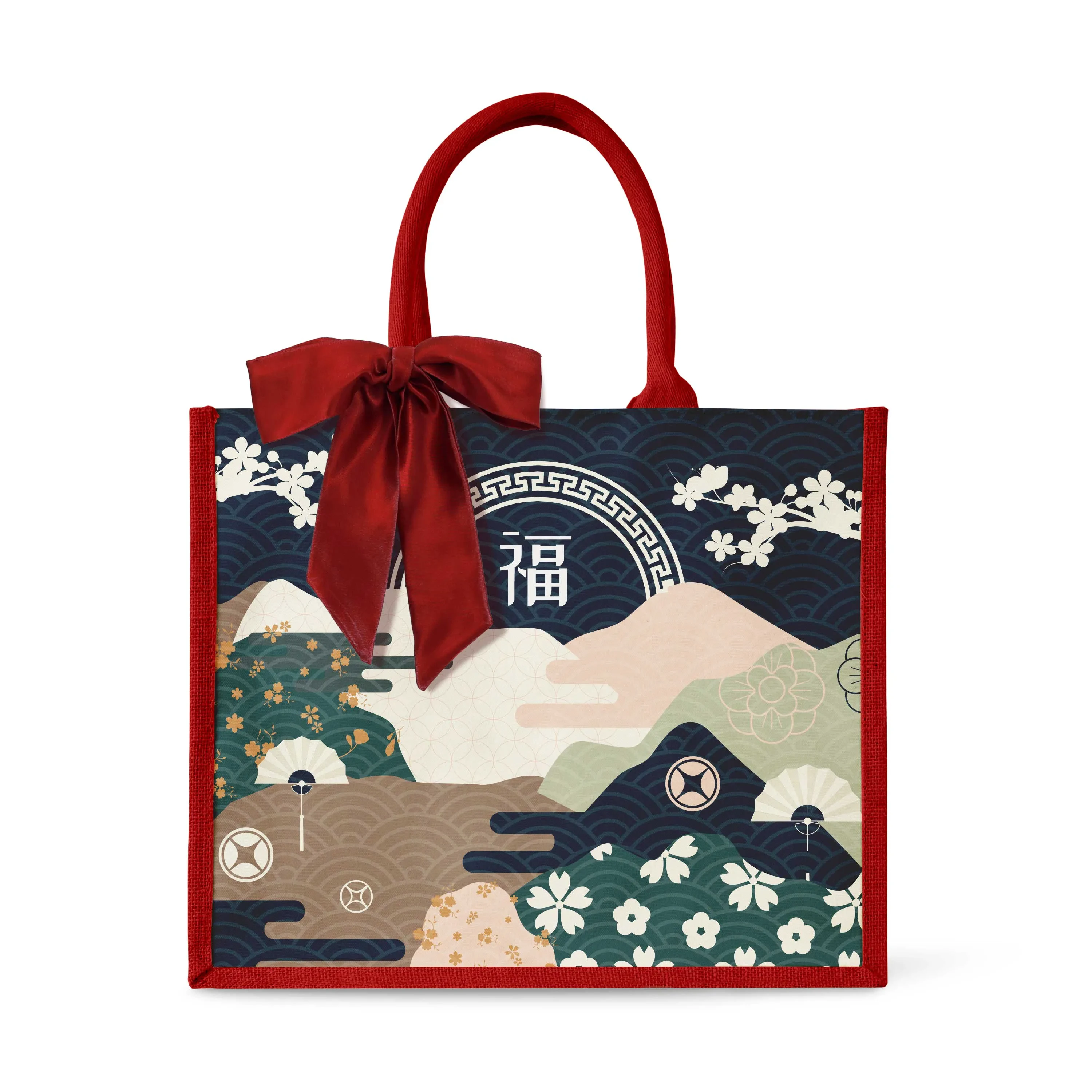 FORTUNE GARDEN SERIES TOTE BAG