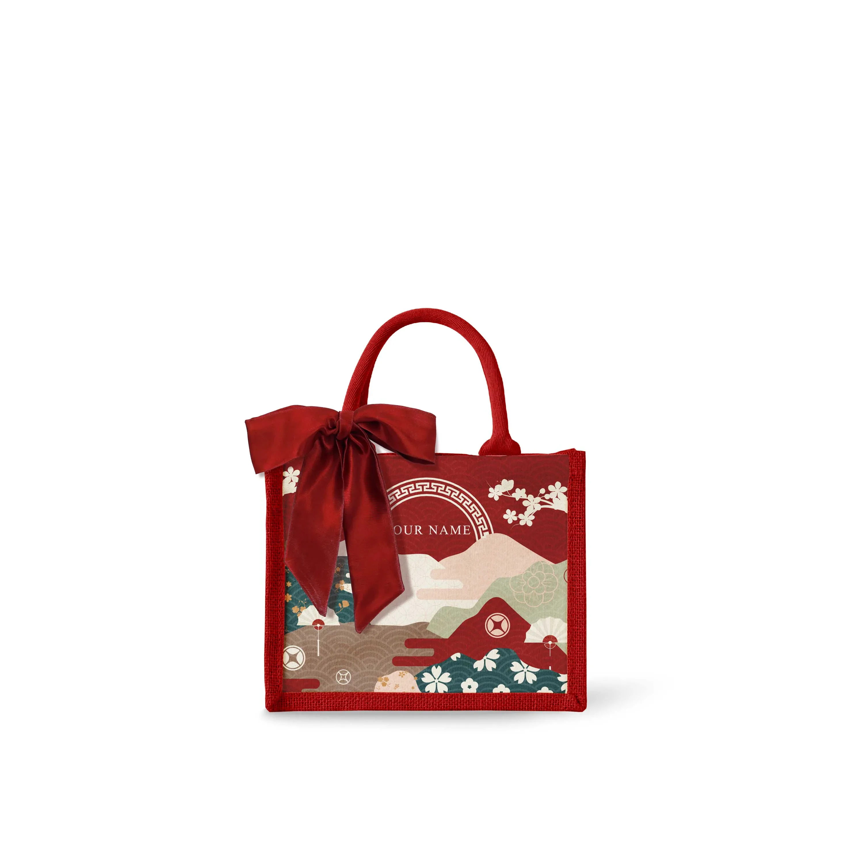 FORTUNE GARDEN SERIES TOTE BAG