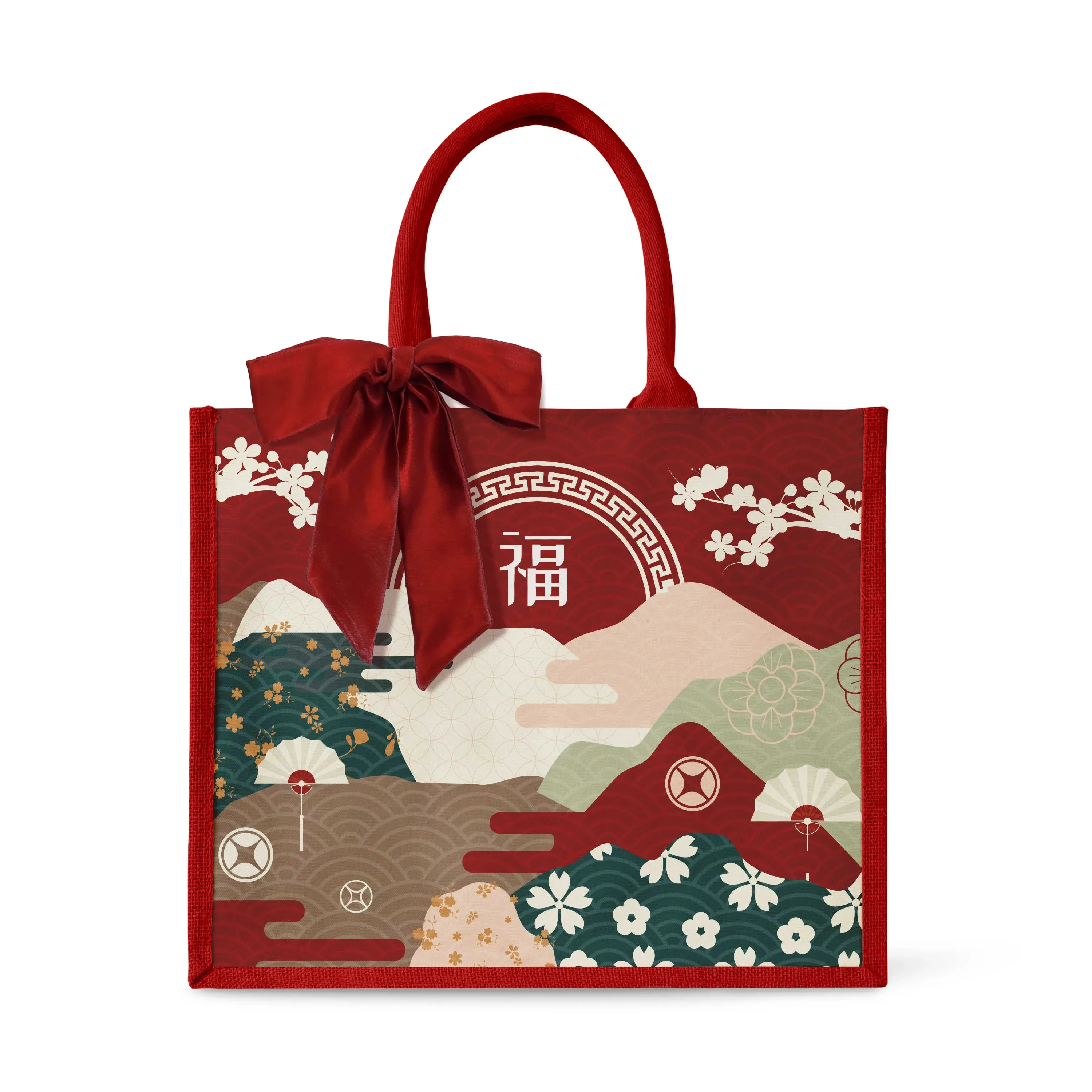 FORTUNE GARDEN SERIES TOTE BAG