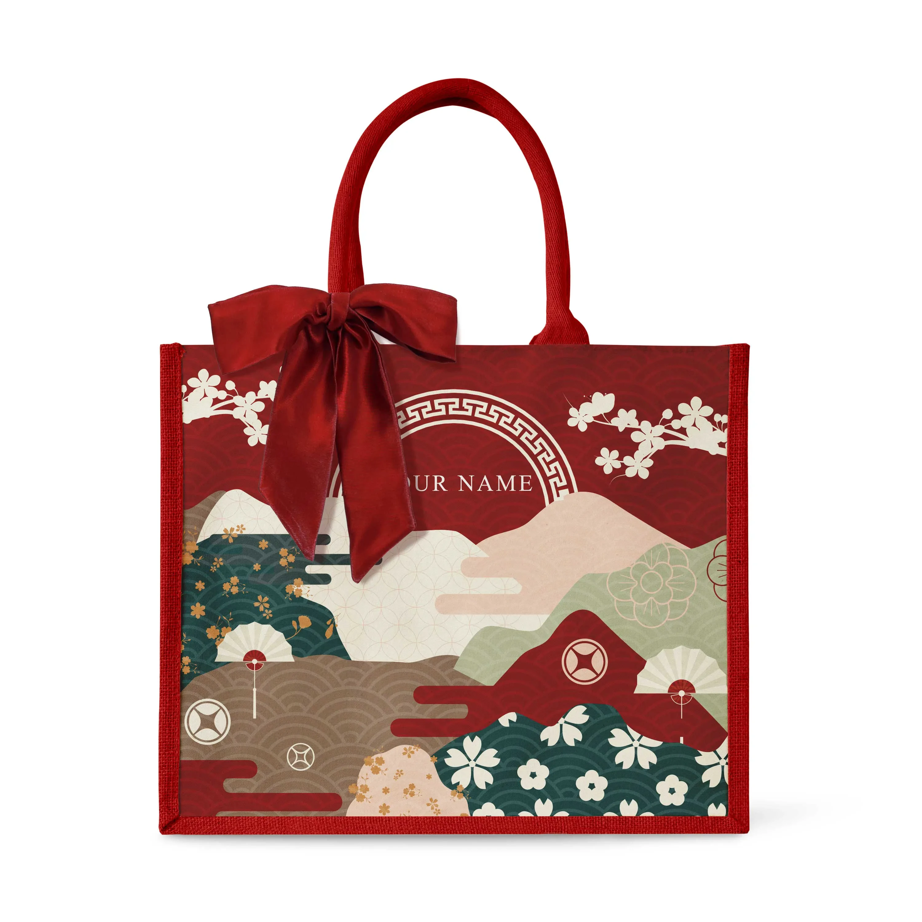 FORTUNE GARDEN SERIES TOTE BAG
