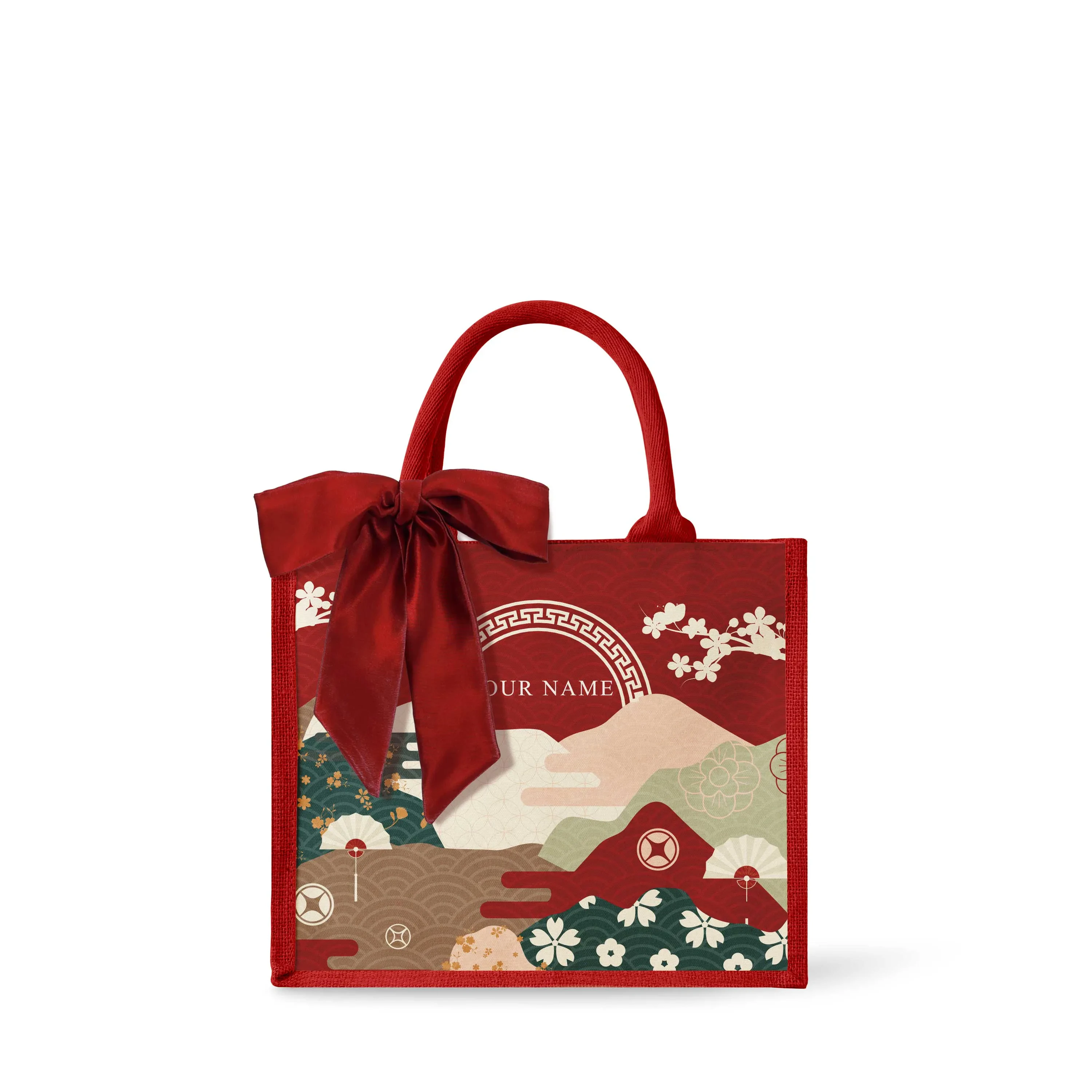 FORTUNE GARDEN SERIES TOTE BAG