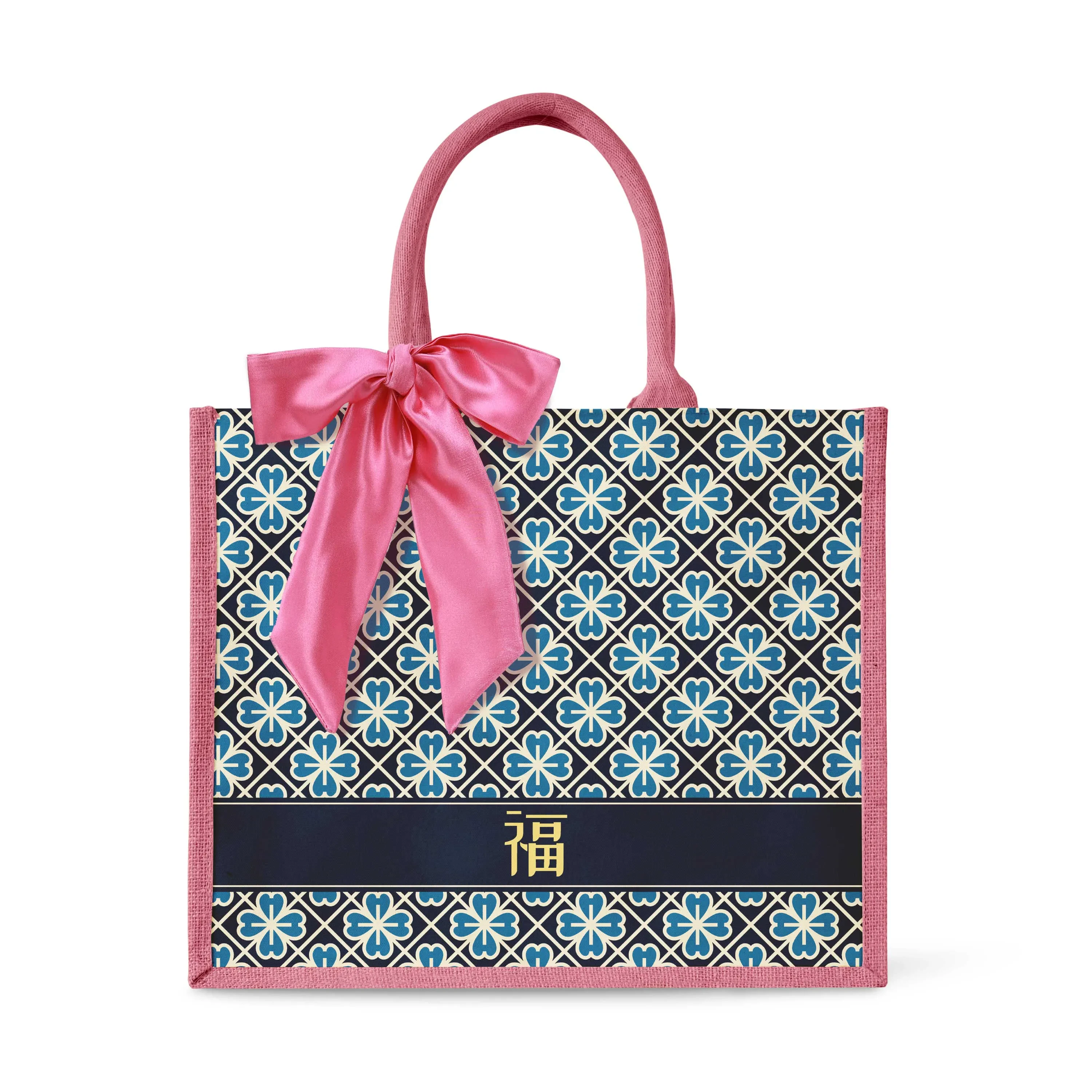 LUCKY JADE SERIES TOTE BAG