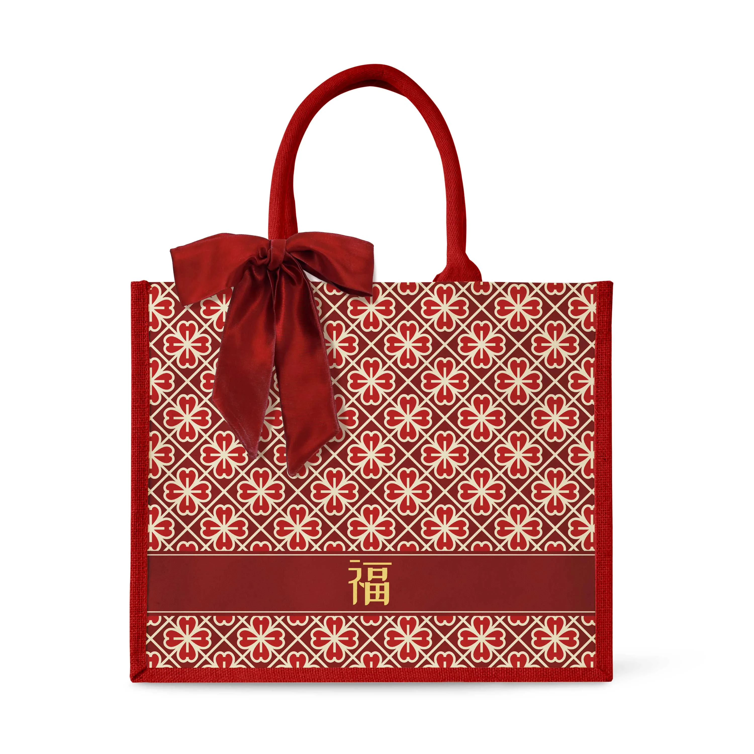 LUCKY JADE SERIES TOTE BAG
