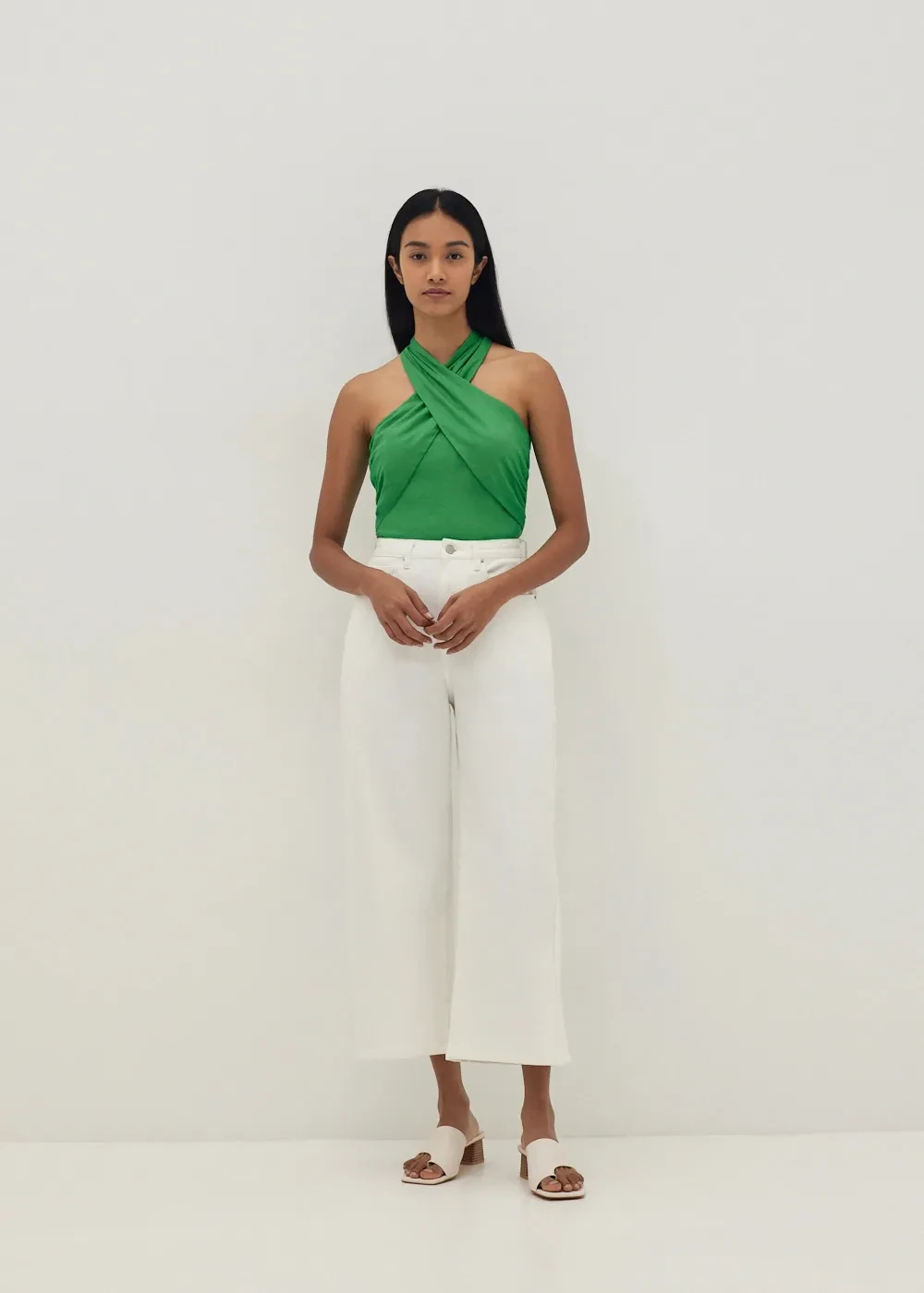LANA HALTER NECK TOP