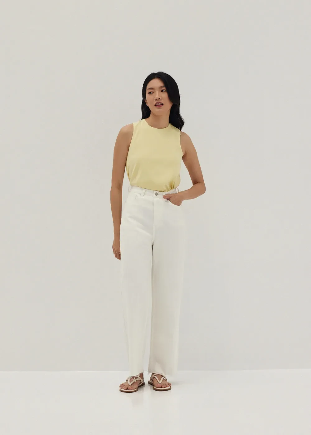 BERTIE CROSS BACK OVERLAY TOP