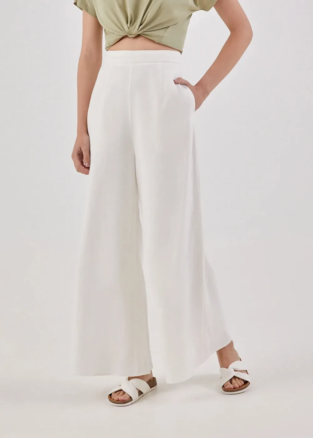 ELKA REGULAR PALAZZO PANTS