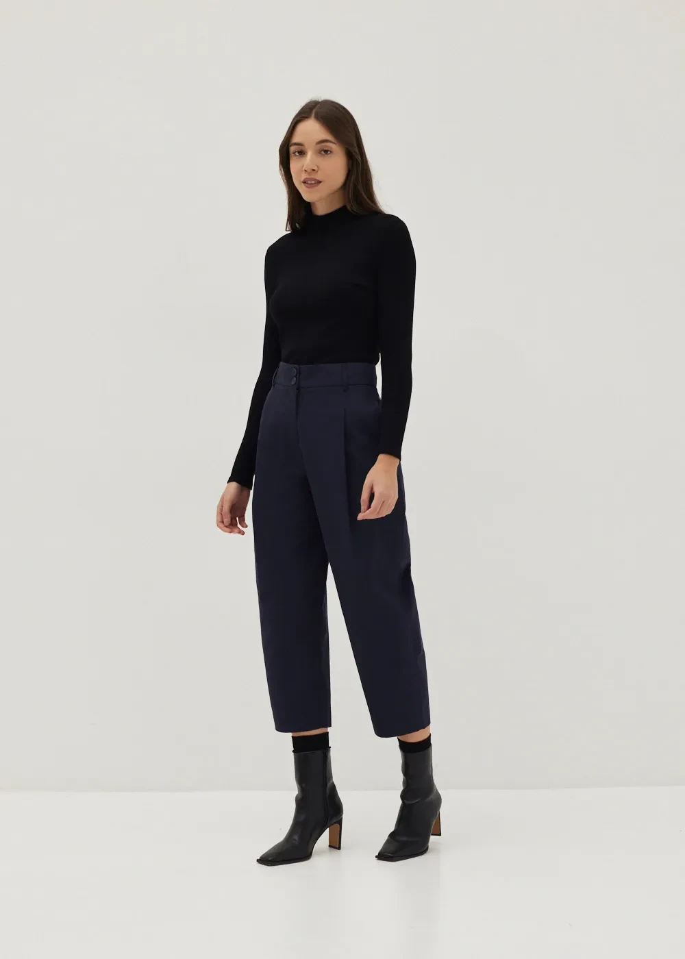XAVIA CHINO BARREL PANTS