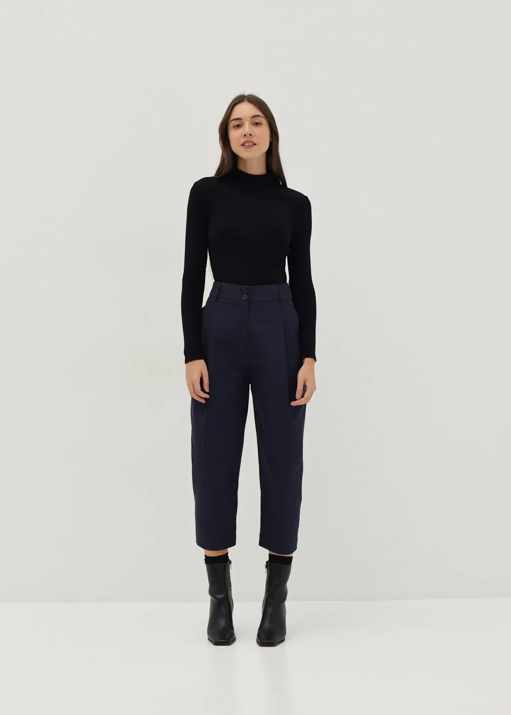 XAVIA CHINO BARREL PANTS