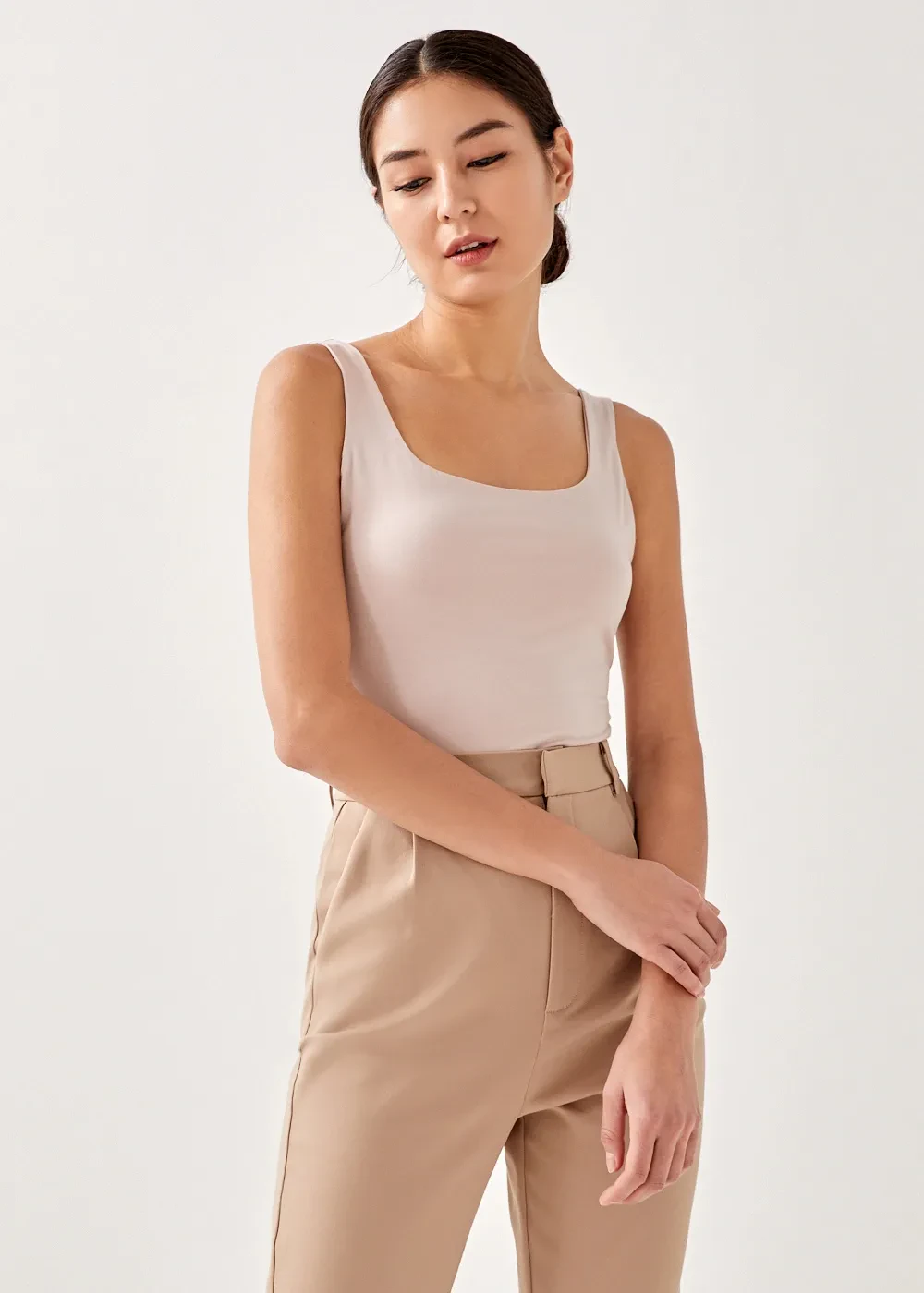 LANEY SCOOP BACK TANK TOP