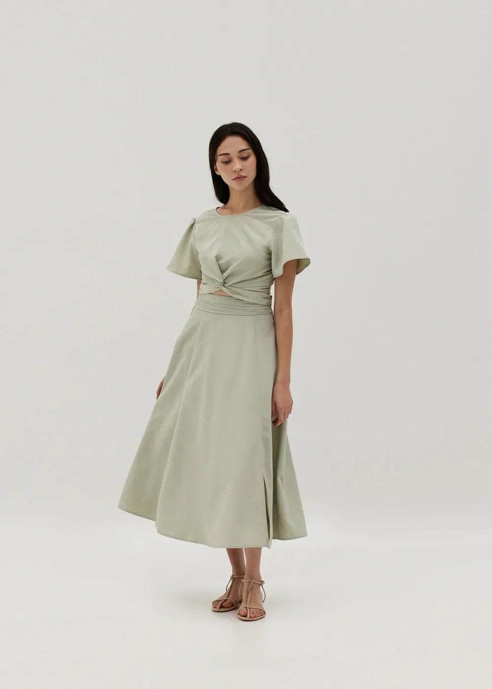 BELLANY TWIST FRONT CROP TOP