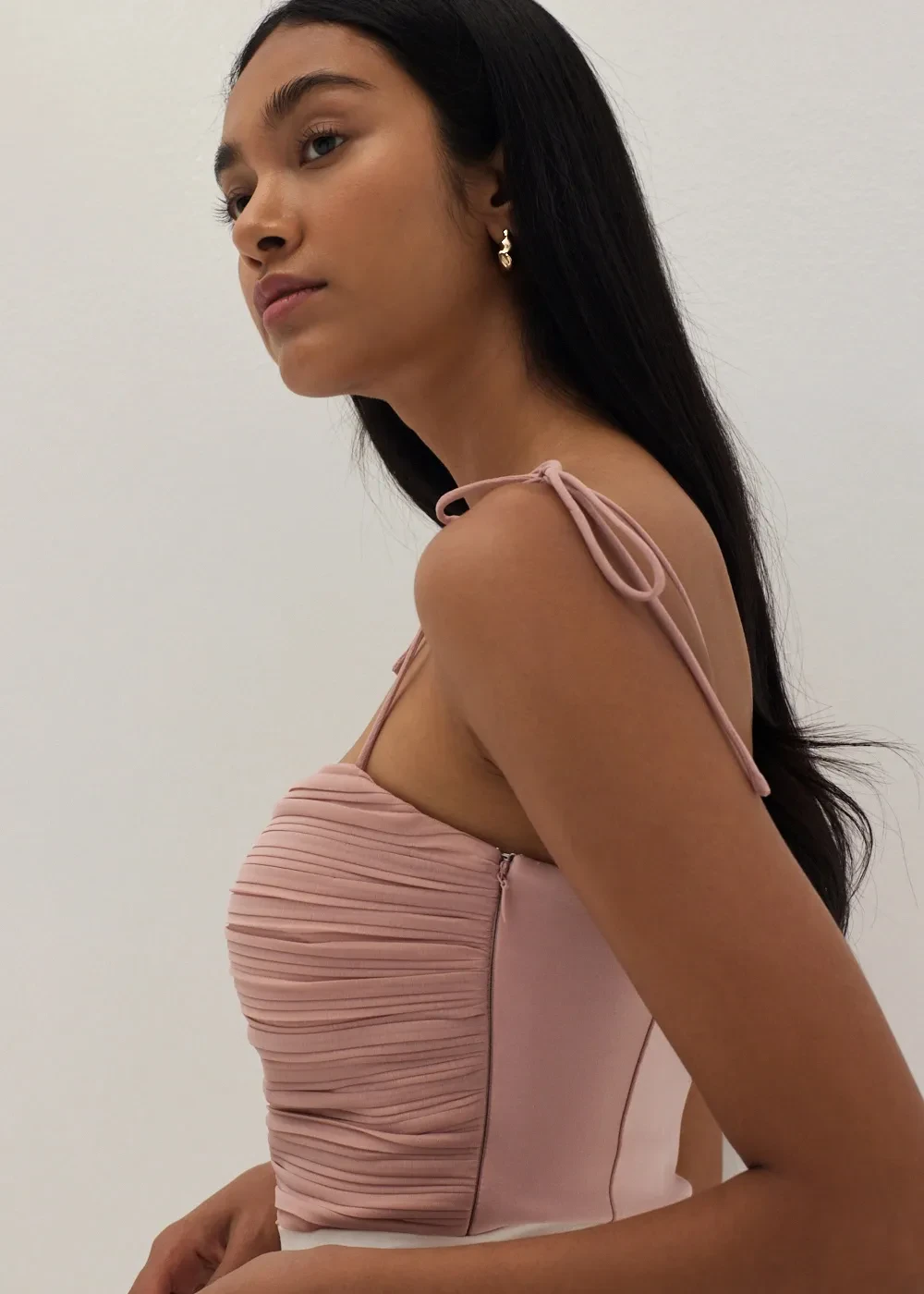 KYLA PADDED PLEAT CAMISOLE