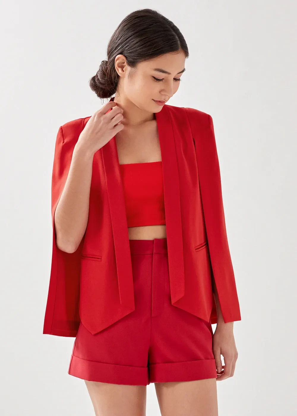 WYETTA CAPE BLAZER