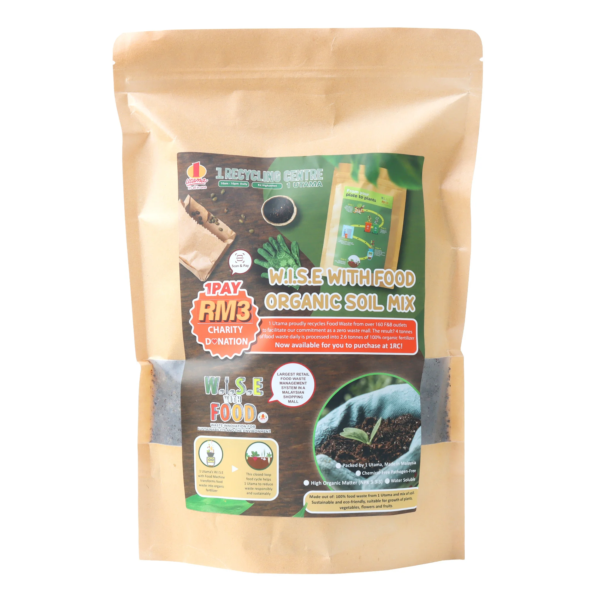 1.0KG WWF ORGANIC SOIL MIX