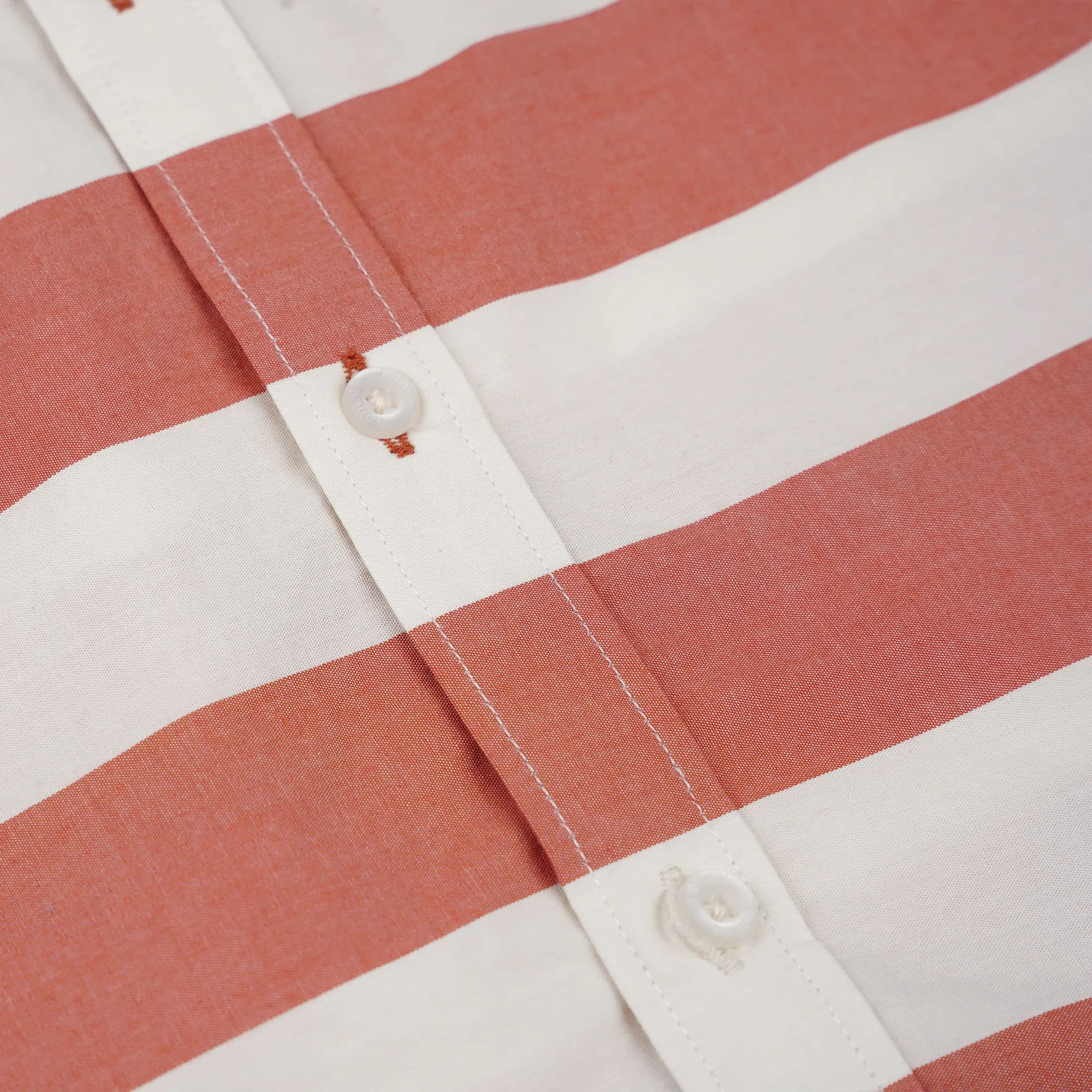 BOYS ORANGE HARVEST PUMPKIN STRIPED SHORT SLEEVE SHIRT