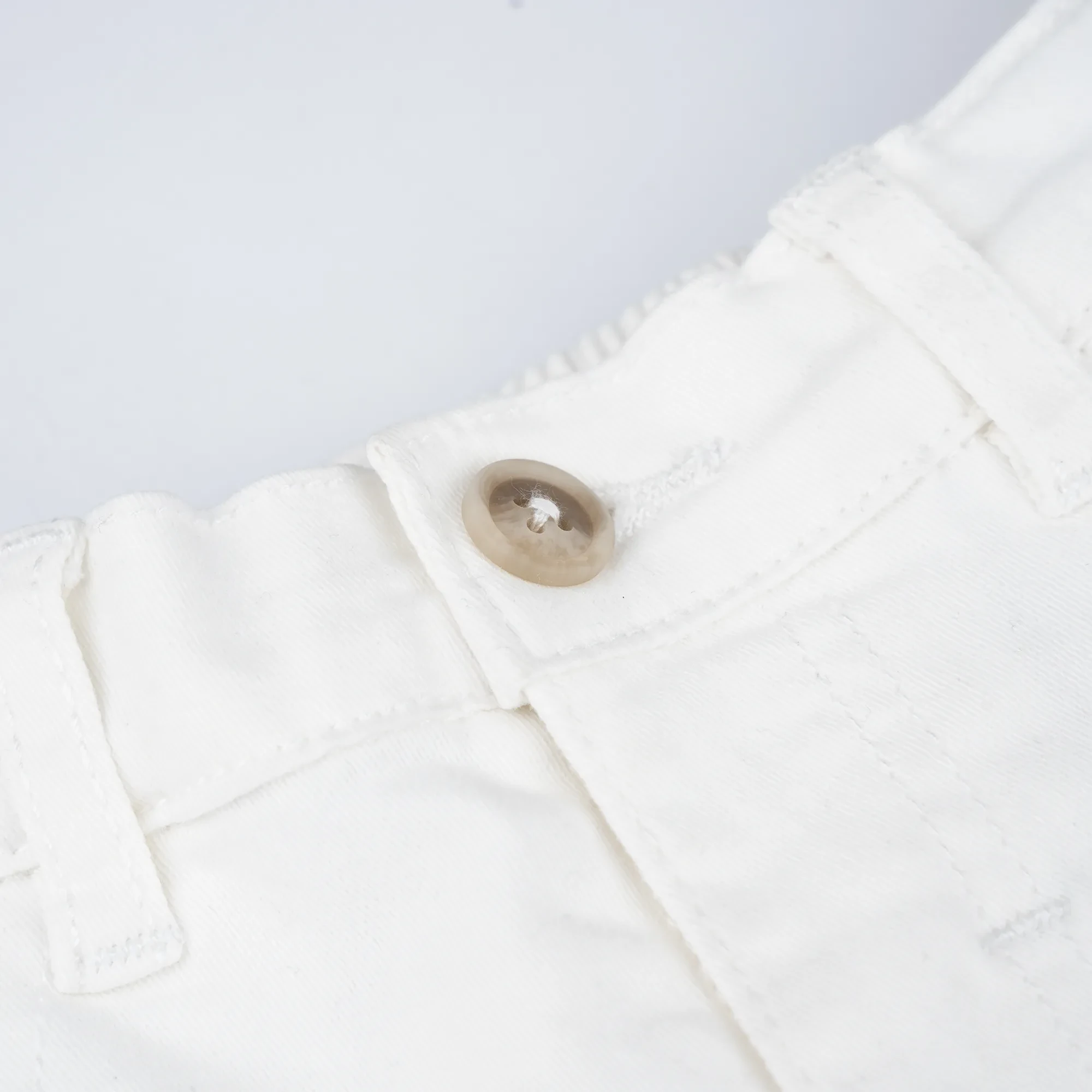 BABY BOYS WHITE BERMUDA