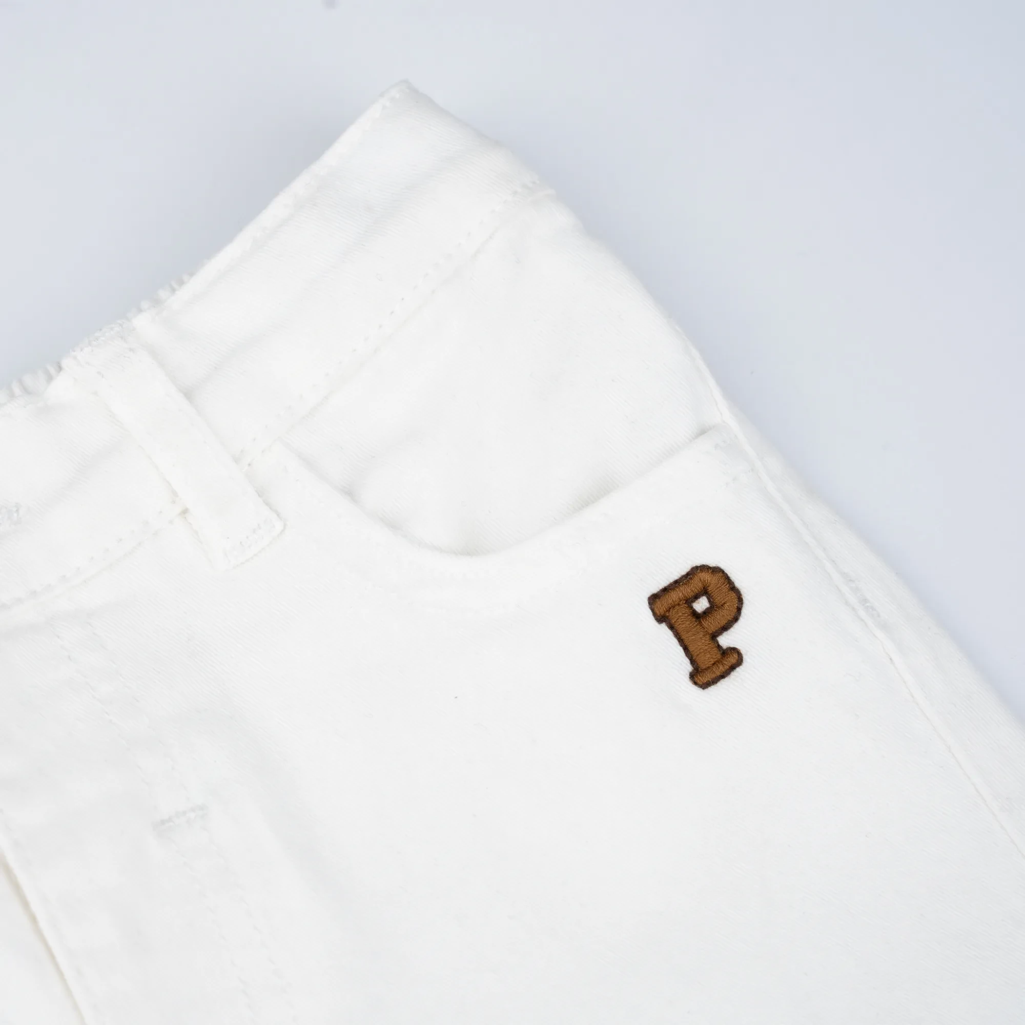 BABY BOYS WHITE BERMUDA